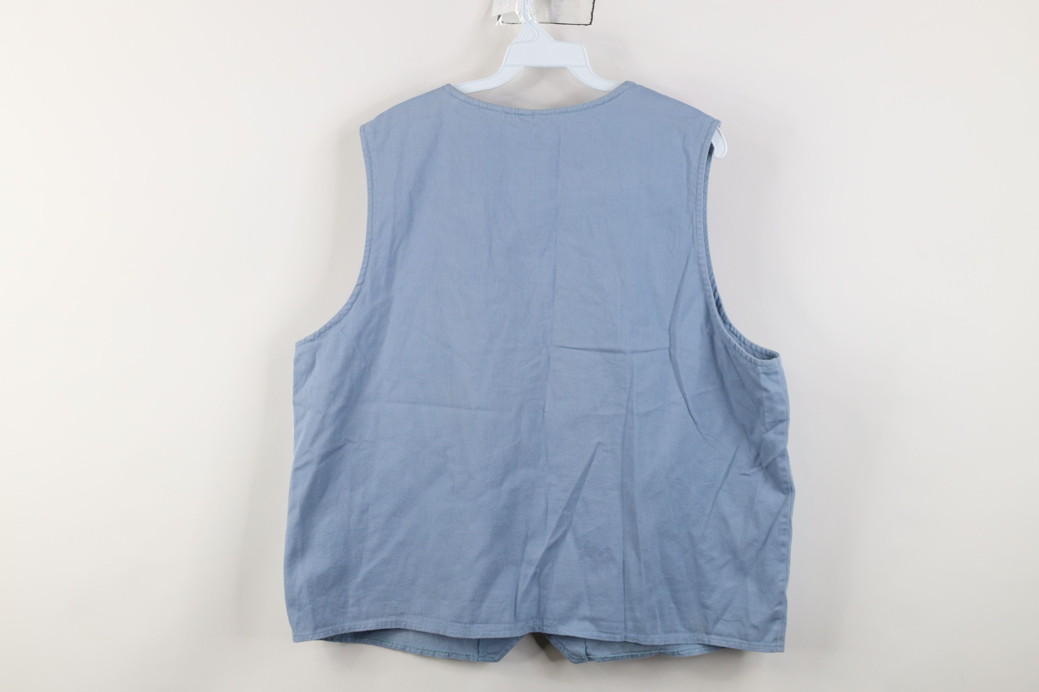 Vintage Vintage 90s Streetwear Glitter Glue Lighthouse Vest Jacket Size XL / US 12-14 / IT 48-50 - 12 Thumbnail