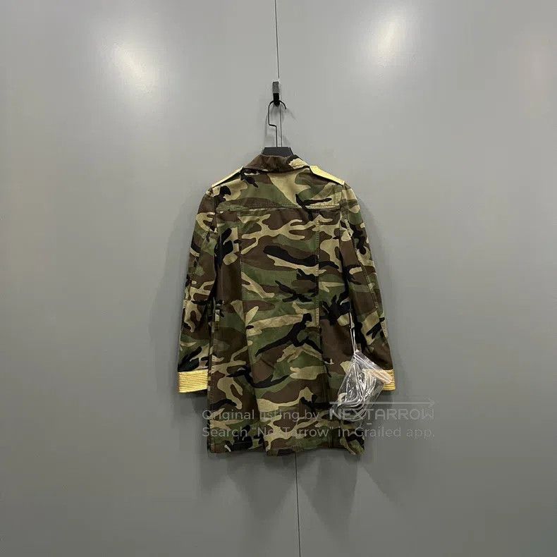 Saint Laurent Paris Saint Laurent Paris Camouflage Multi-Pocket Utility Jacket Size XS / US 0-2 / IT 36-38 - 2 Thumbnail