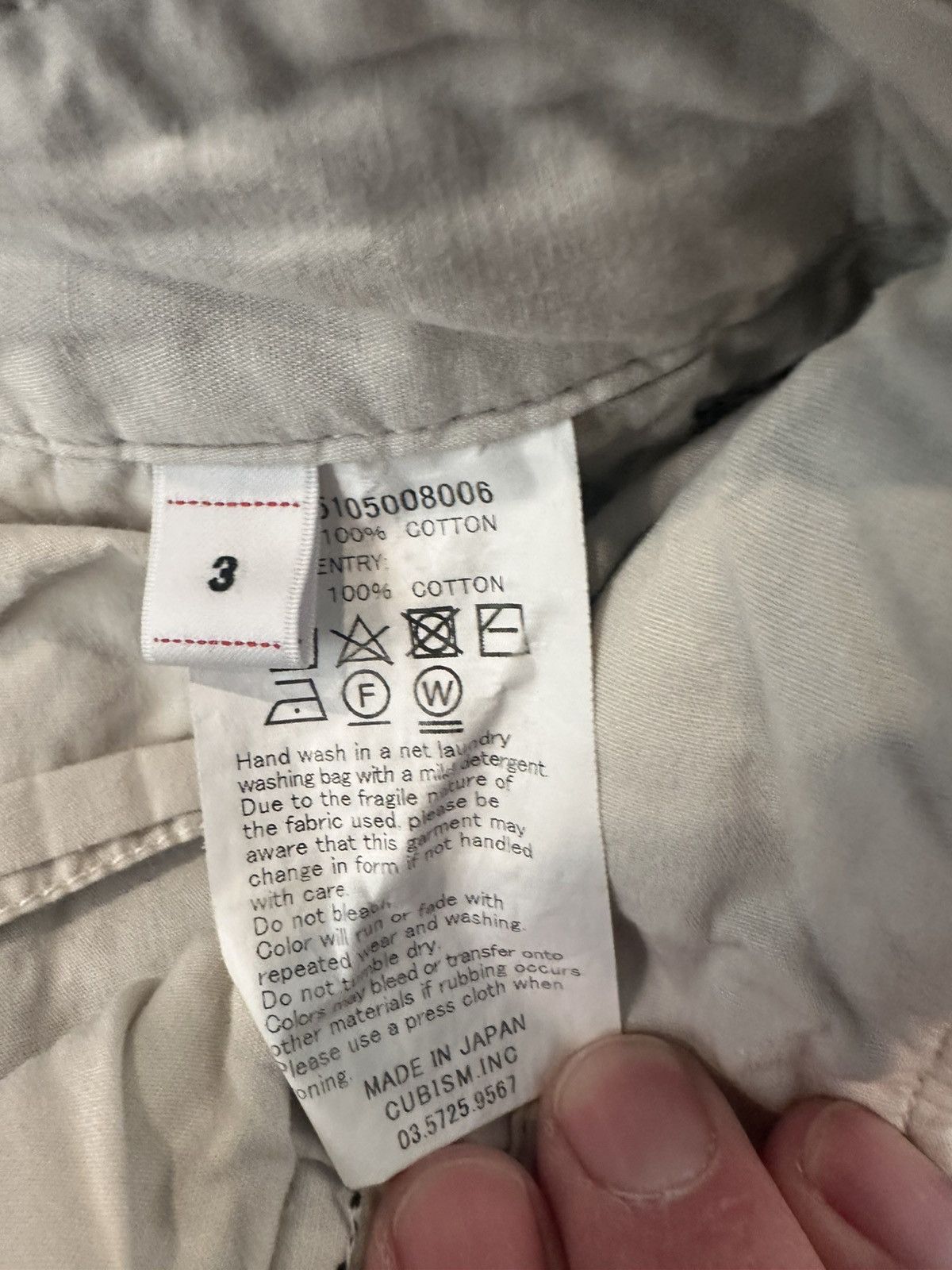 Visvim Visvim Wide Chino Pants Navy 3 Size US 34 / EU 50 - 9 Thumbnail