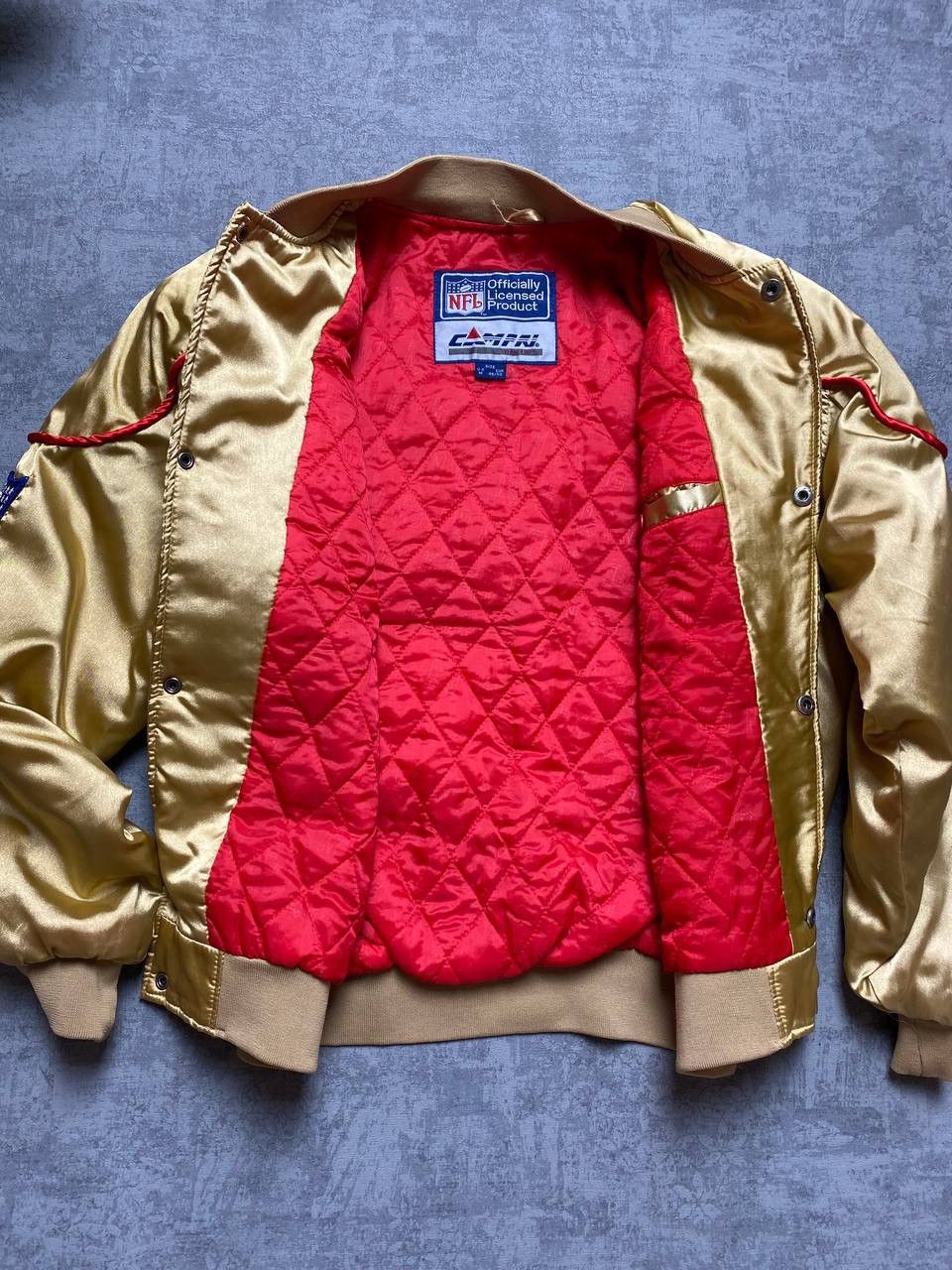 NFL VINTAGE SAN FRANCISCO 49ERS JACKET NFL CAMPRI TEAM LINE Size US M / EU 48-50 / 2 - 11 Thumbnail