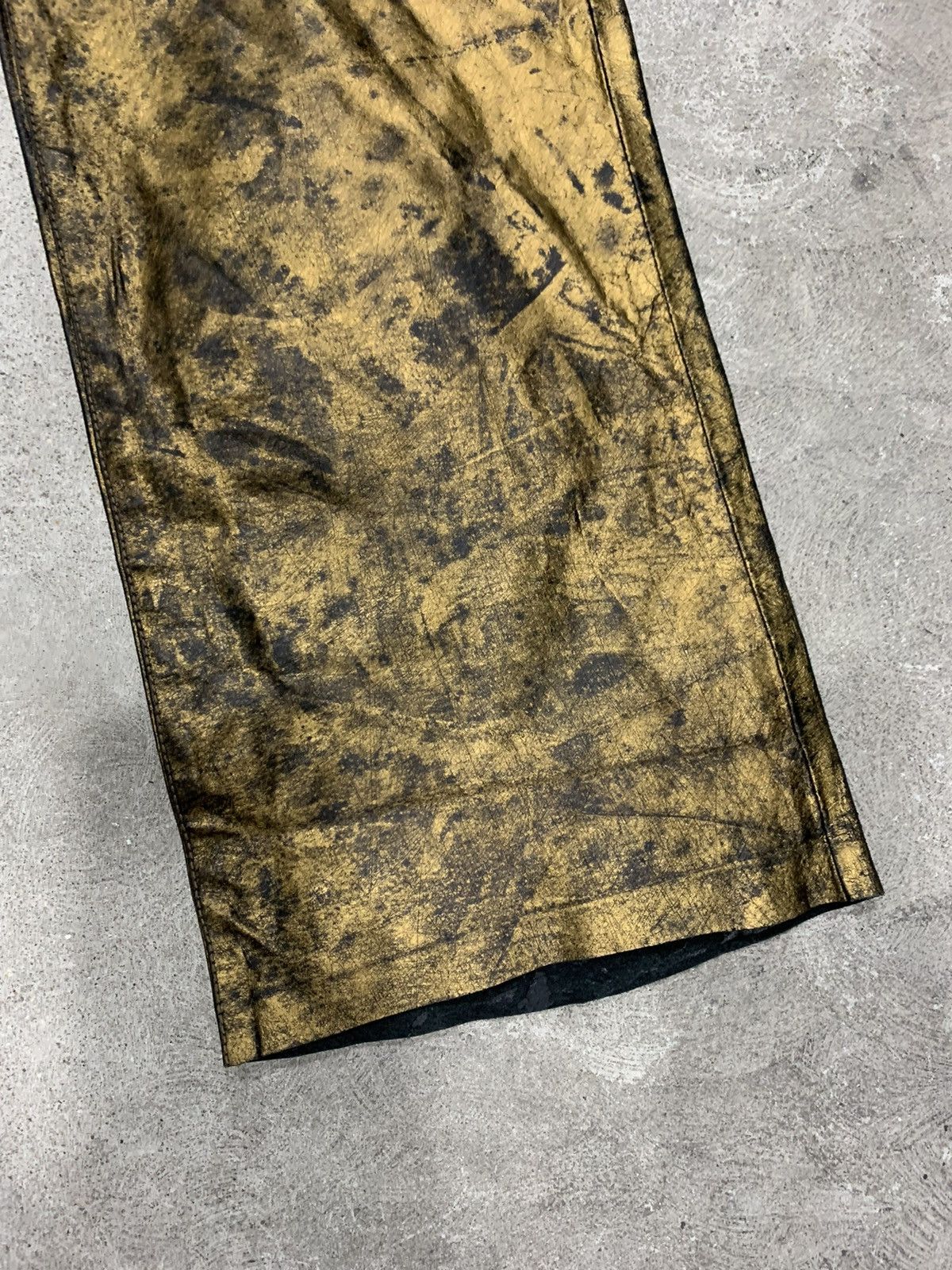 Roberto Cavalli ROBERTO CAVALI BROWN METALIC PANTS Size US 29 - 8 Thumbnail