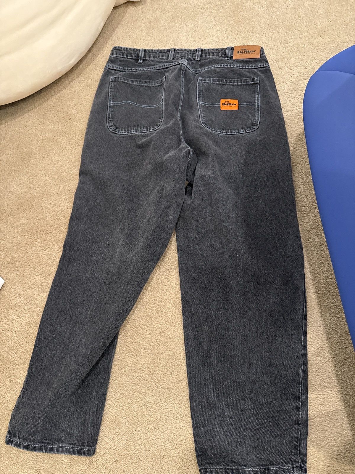 Butter Goods Butter Goods Santosuosso Denim Jeans, Washed Black Size US 34 / EU 50 - 2 Thumbnail