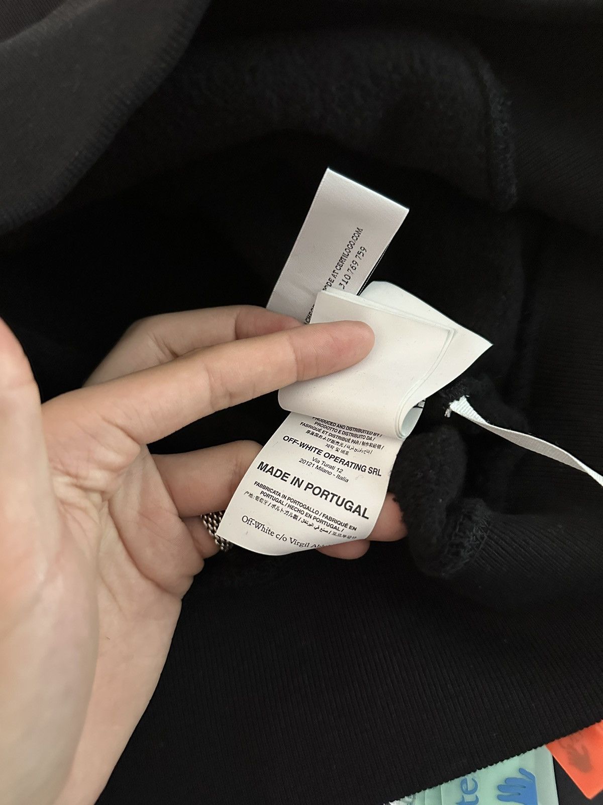 Off-White Off White Caravaggio Narcisso Hoodie Size US M / EU 48-50 / 2 - 10 Thumbnail