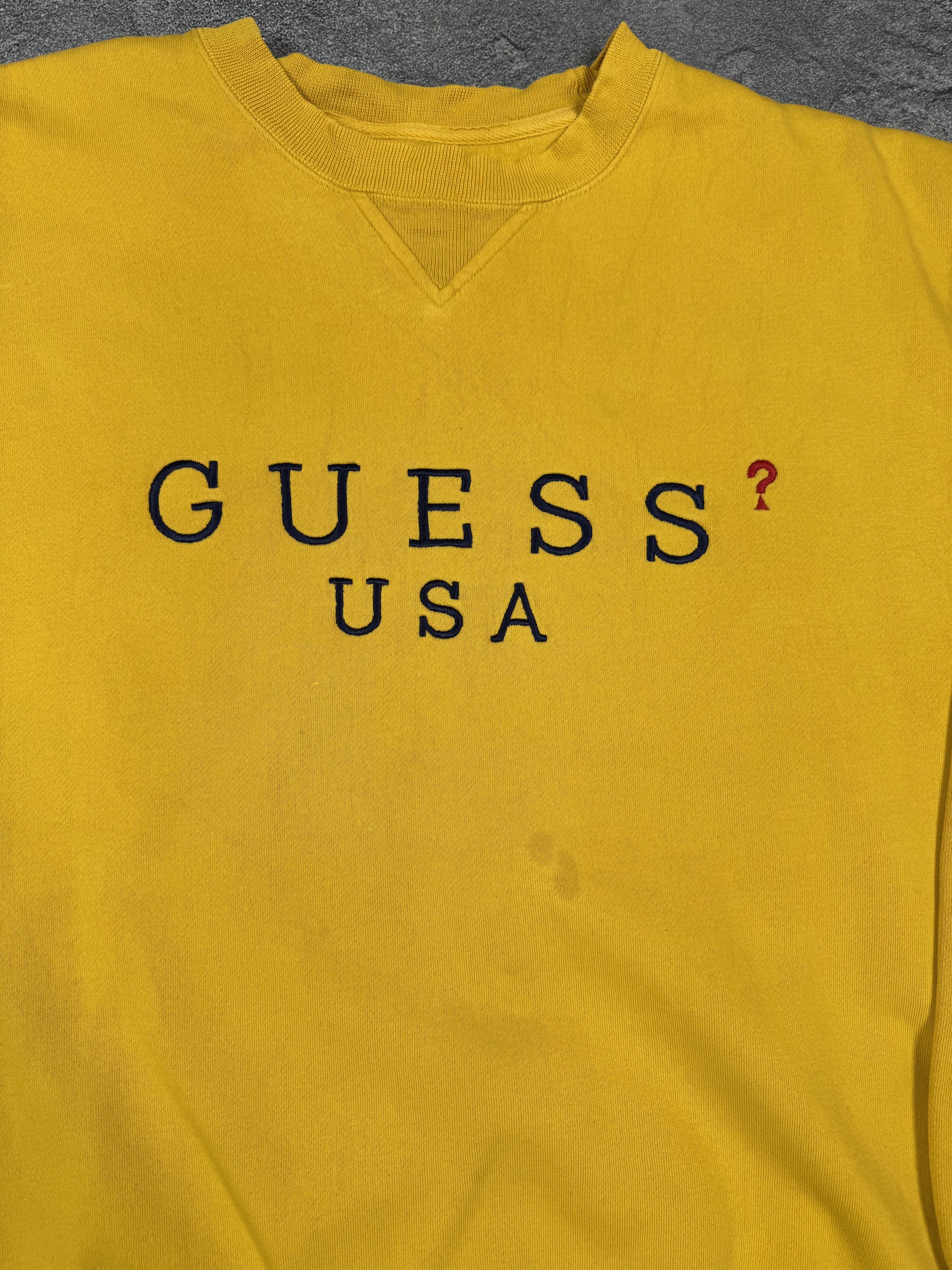 If Six Was Nine Guess 2000s VTG Y2K USA Sweatshirt Size XL Retro Size US XL / EU 56 / 4 - 5 Thumbnail