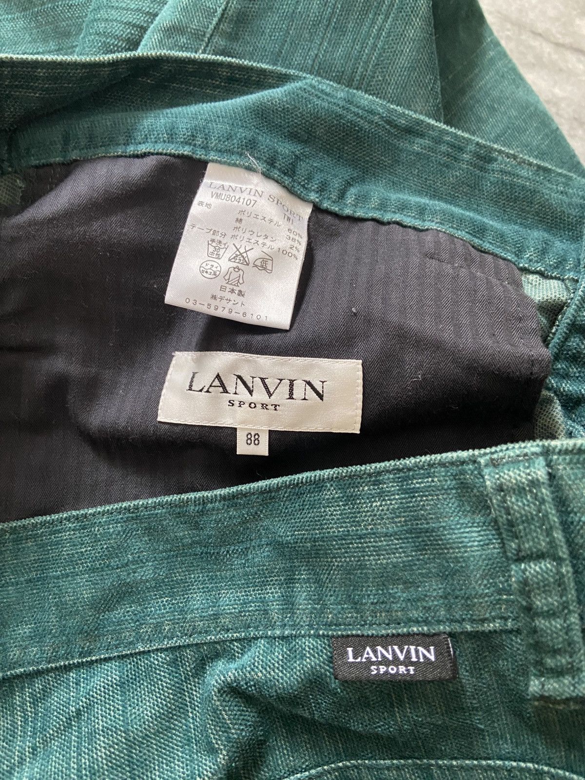 Lanvin Vintage Lanvin Sport Pants Size US 33 - 9 Thumbnail