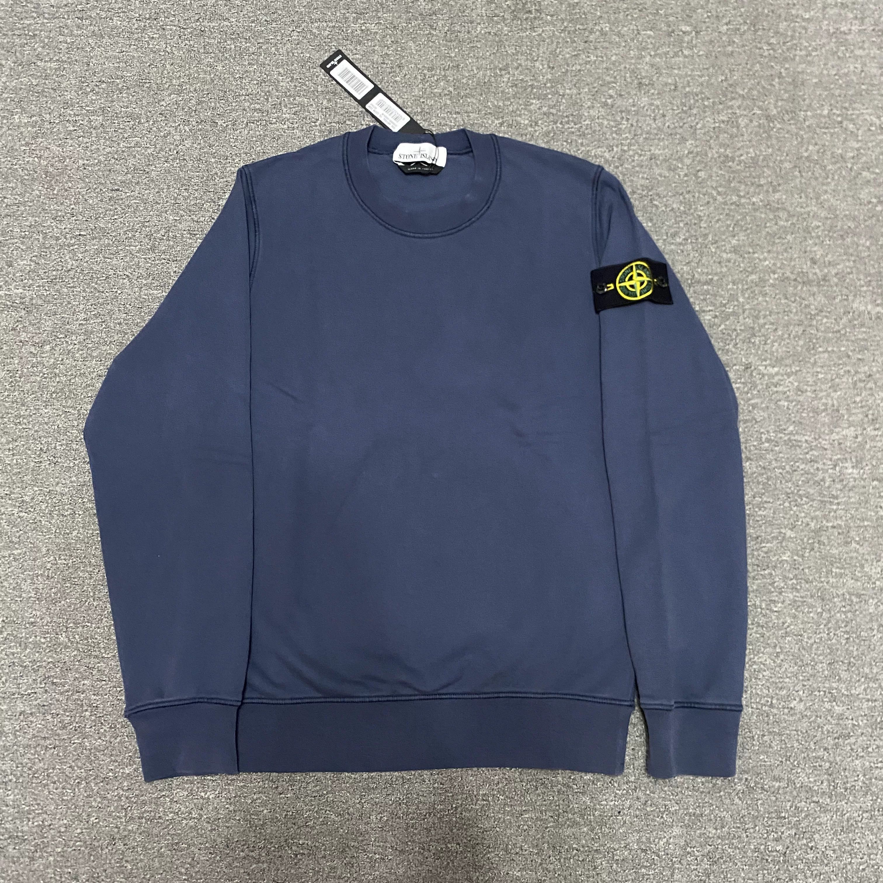 Stone Island Stone Island Washed Sweatshirt Size US M / EU 48-50 / 2 - 1 Thumbnail