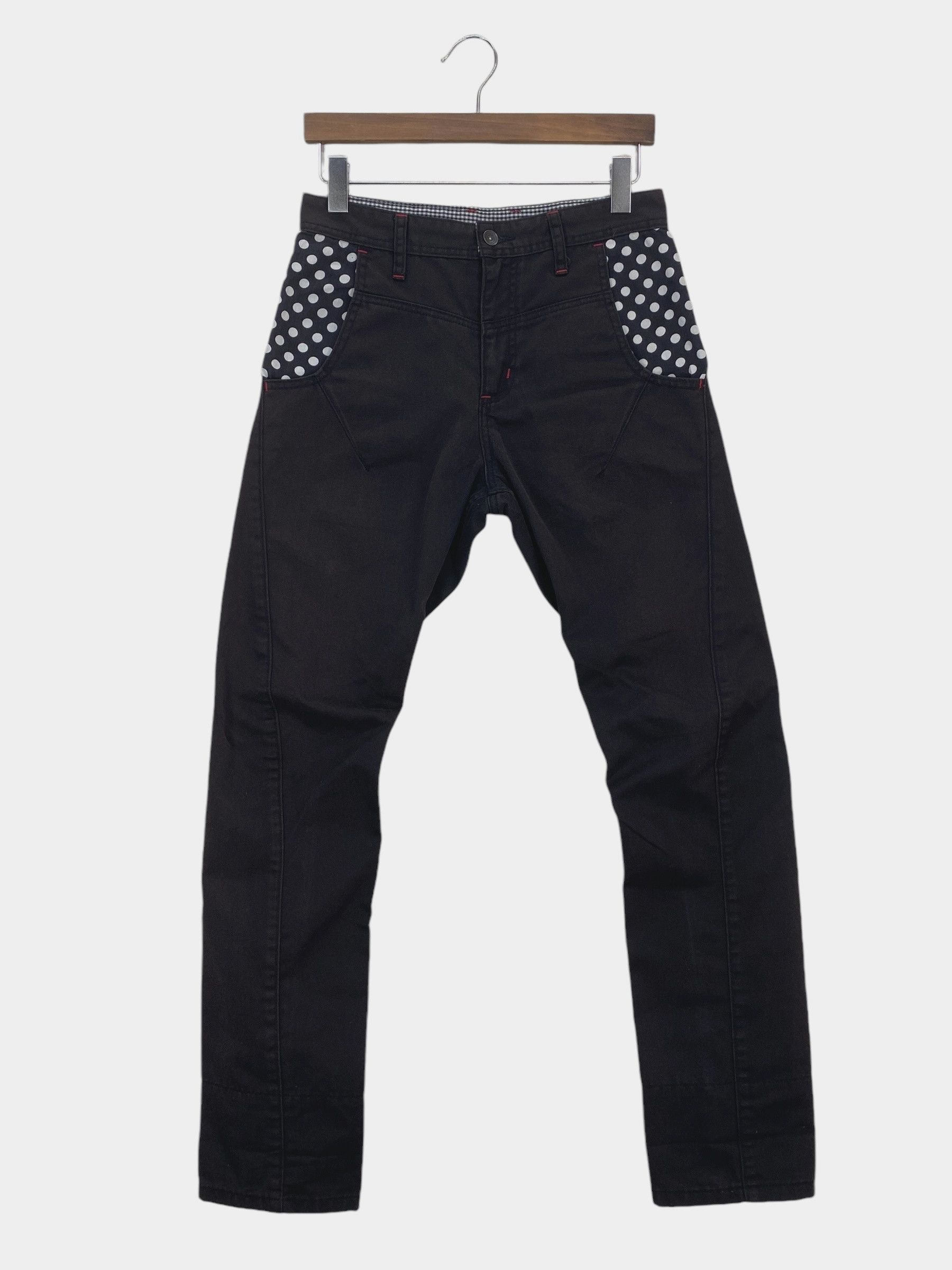 Japanese Brand RMT Double Waist Pants Stripes Skateboards Hickory Size US 29 - 1 Thumbnail