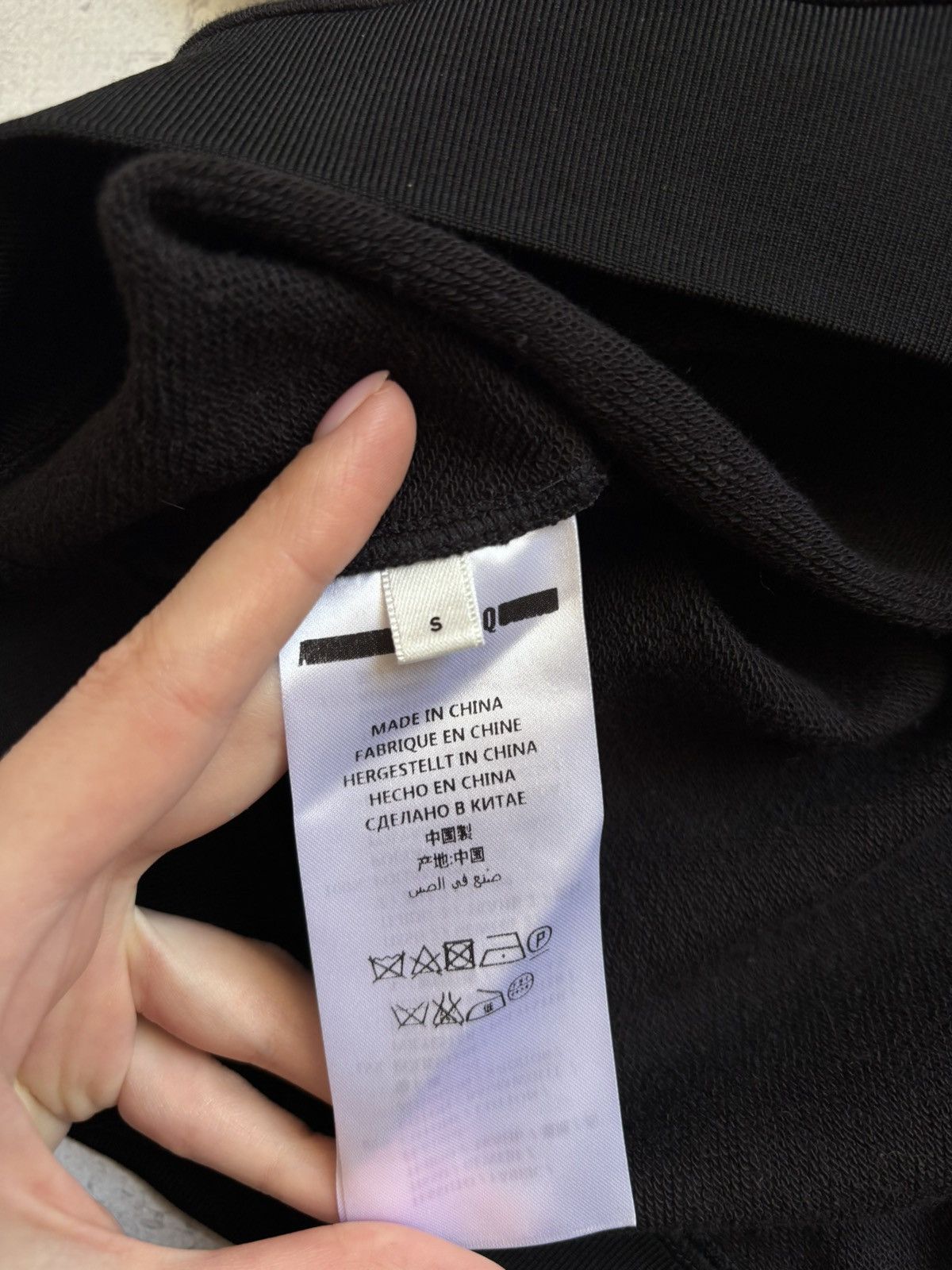 McQ Alexander McQueen McQ Alexander McQueen Cropped Hoodie with Lace Panels Size S Size S / US 4 / IT 40 - 11 Thumbnail
