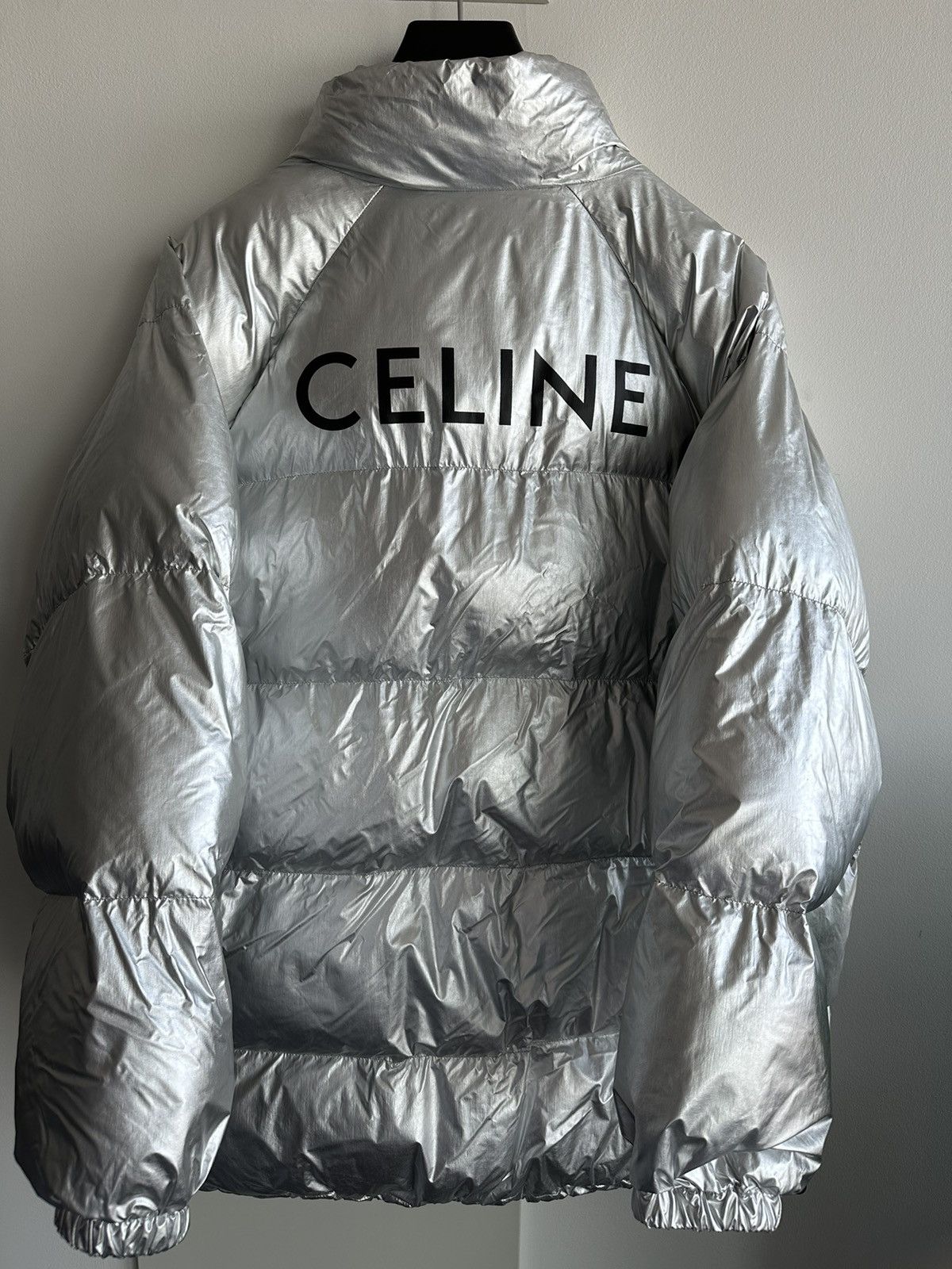 Celine × Hedi Slimane $4,500 Runway Celine Hedi Slimane Coat Goose Down Size US XXL / EU 58 / 5 - 6 Thumbnail