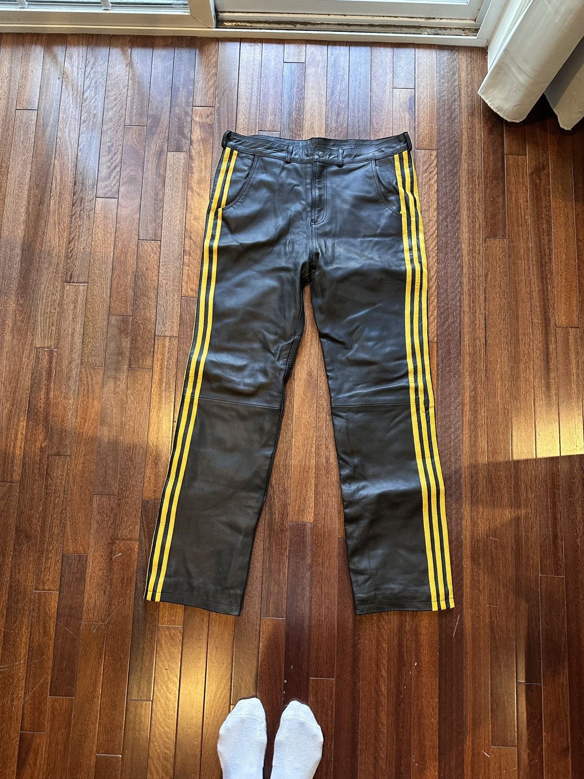 Vale Vale Kill Bill Moto Pants - black - Faux Leather - size 34 Size US 34 / EU 50 - 1 Thumbnail