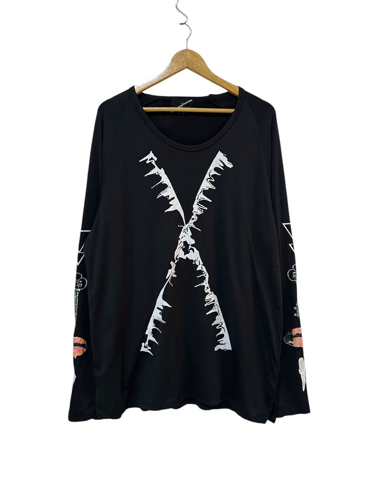 Japanese Brand Japanese brand kingly mask oversized long sleeve shirts Size US XL / EU 56 / 4 - 1 Thumbnail