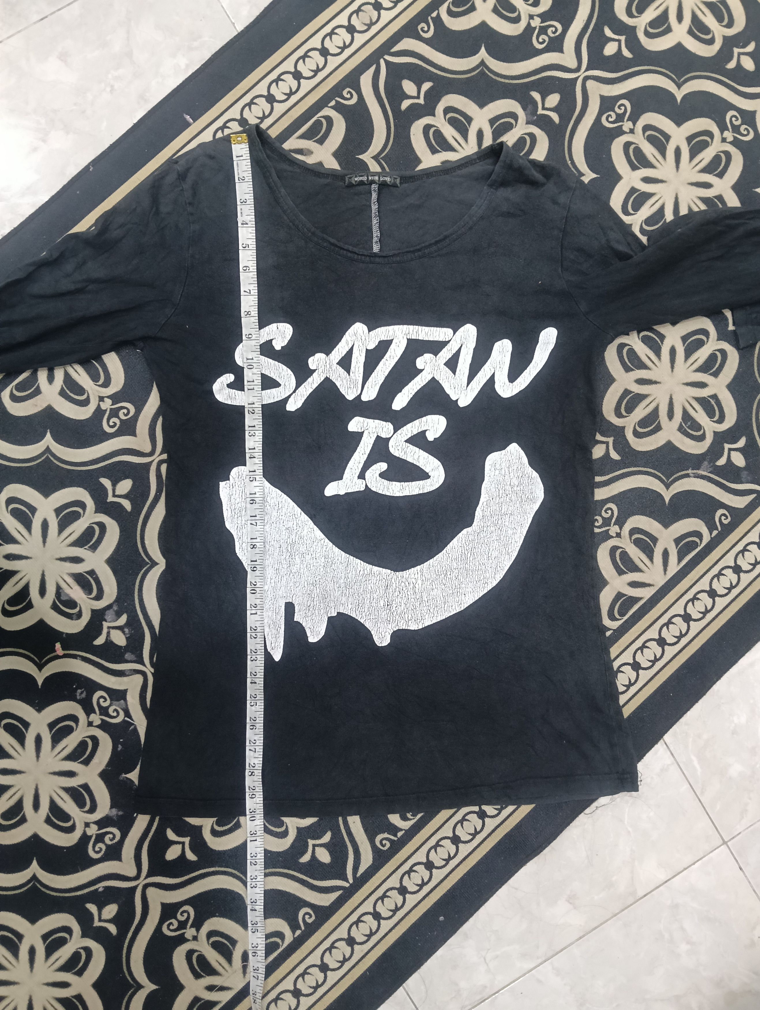 If Six Was Nine Vintage World Wide Love Japanese Harajuku Brand Size US L / EU 52-54 / 3 - 10 Thumbnail