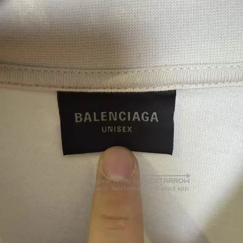 Balenciaga Balenciaga Letter Apple Logo Printed Loose Short Sleeve T- Size US S / EU 44-46 / 1 - 4 Thumbnail