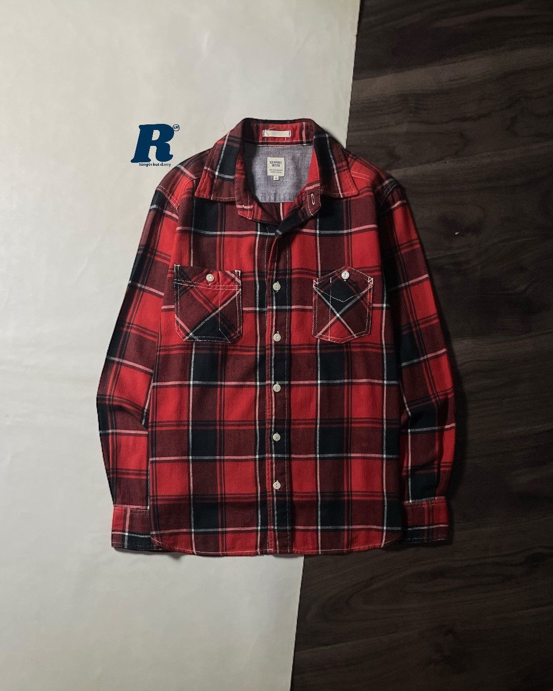 Other FLANNEL WORKSHIRT KEARNEY HOUSE SIZE M Size US M / EU 48-50 / 2 - 1 Thumbnail