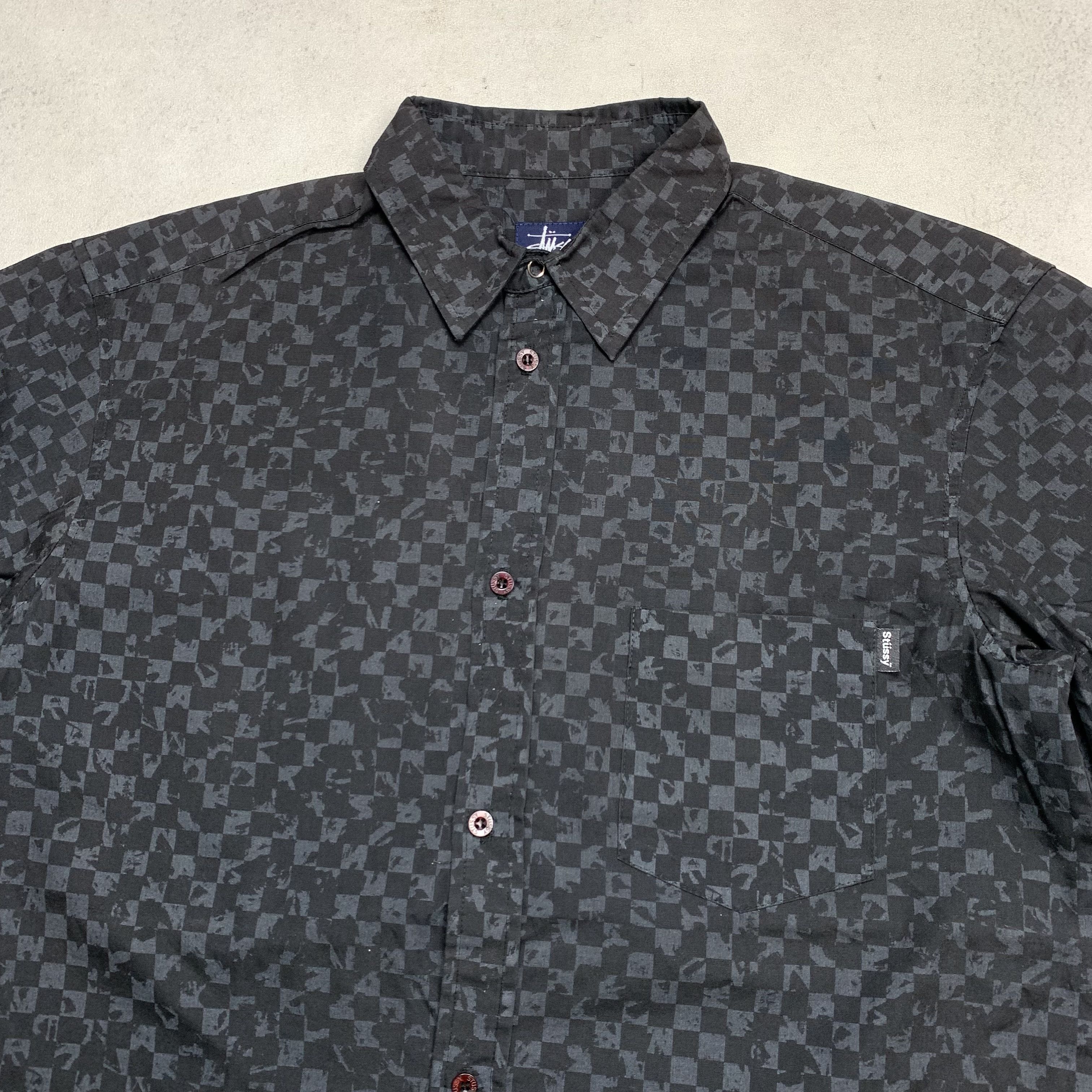 Stussy Vintage Stussy Checkered Shirt Size US M / EU 48-50 / 2 - 1 Thumbnail