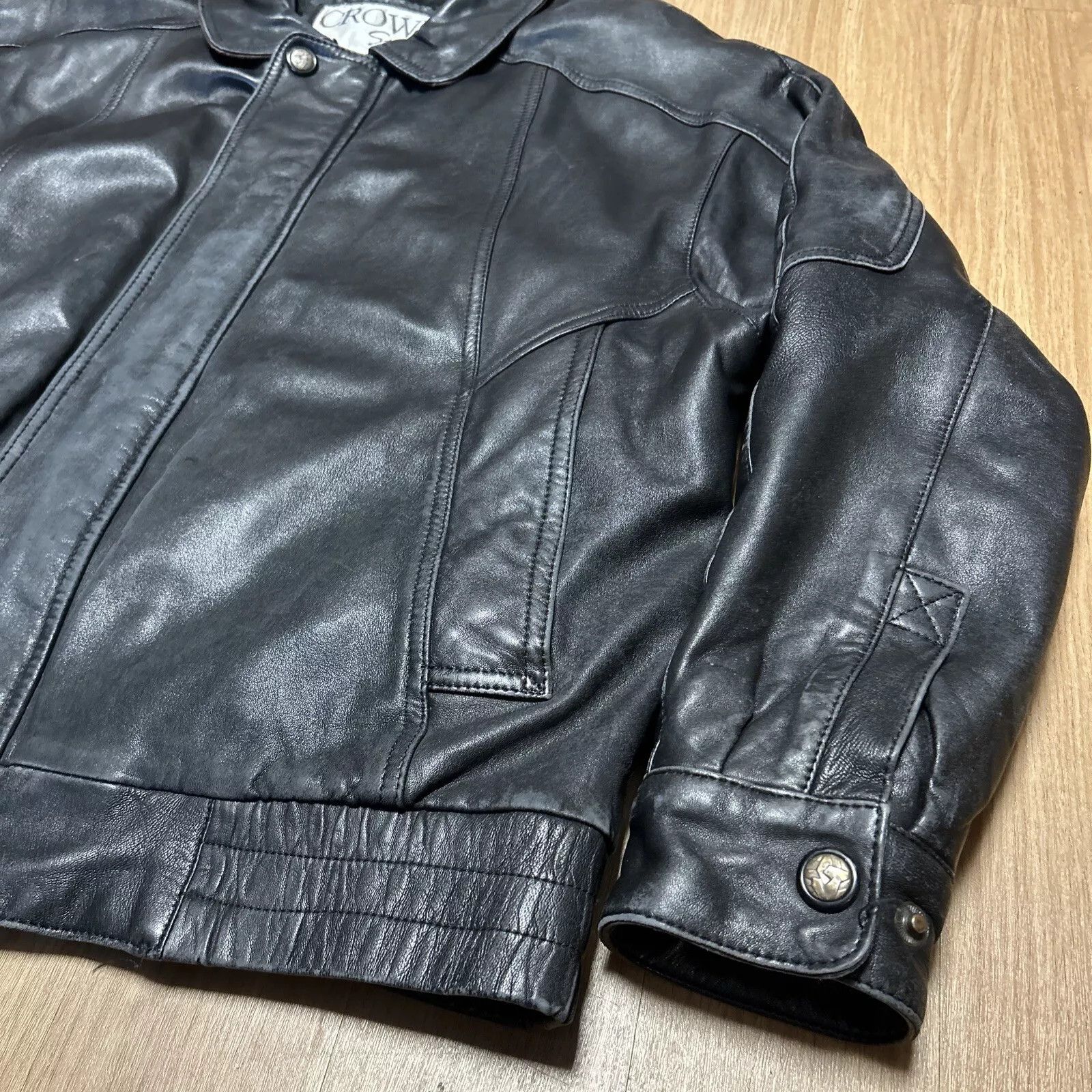 Peter Millar Vintage Peter Millar 100% Genuine Black Leather Size US S / EU 44-46 / 1 - 10 Thumbnail