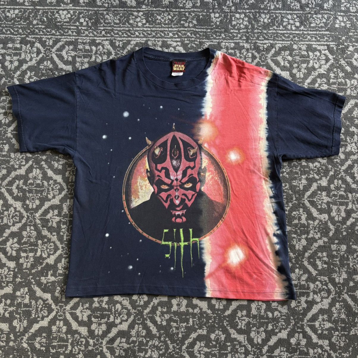 Star Wars × Vintage Star Wars episode I darth maul 1999 tie dye tee Size US L / EU 52-54 / 3 - 1 Thumbnail