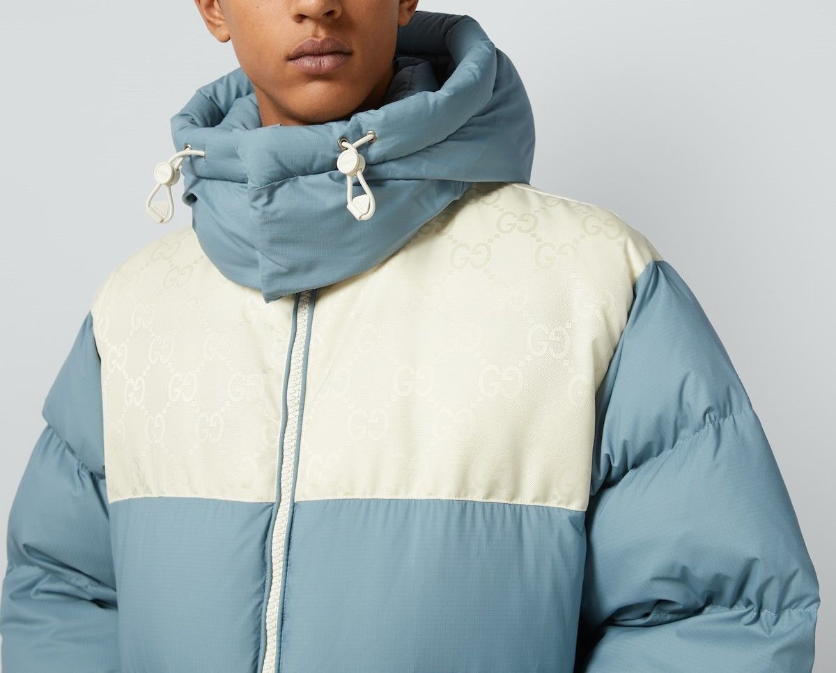 Gucci NEW GUCCI GOOSE DOWN JACKET with GG inserts size48 Size US L / EU 52-54 / 3 - 3 Thumbnail