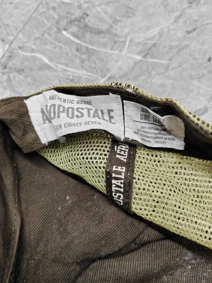 Aeropostale Vintage Aeropostale Distressed Style Trucker Cap Hat Size ONE SIZE - 6 Thumbnail
