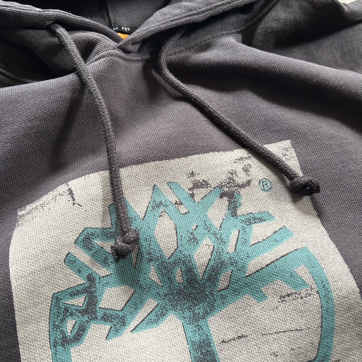 thisisneverthat TNT TiMBERLAND FADED HOODiE SWEATSHiRT ViNTAGE WASHED BLACK Size US L / EU 52-54 / 3 - 9 Thumbnail