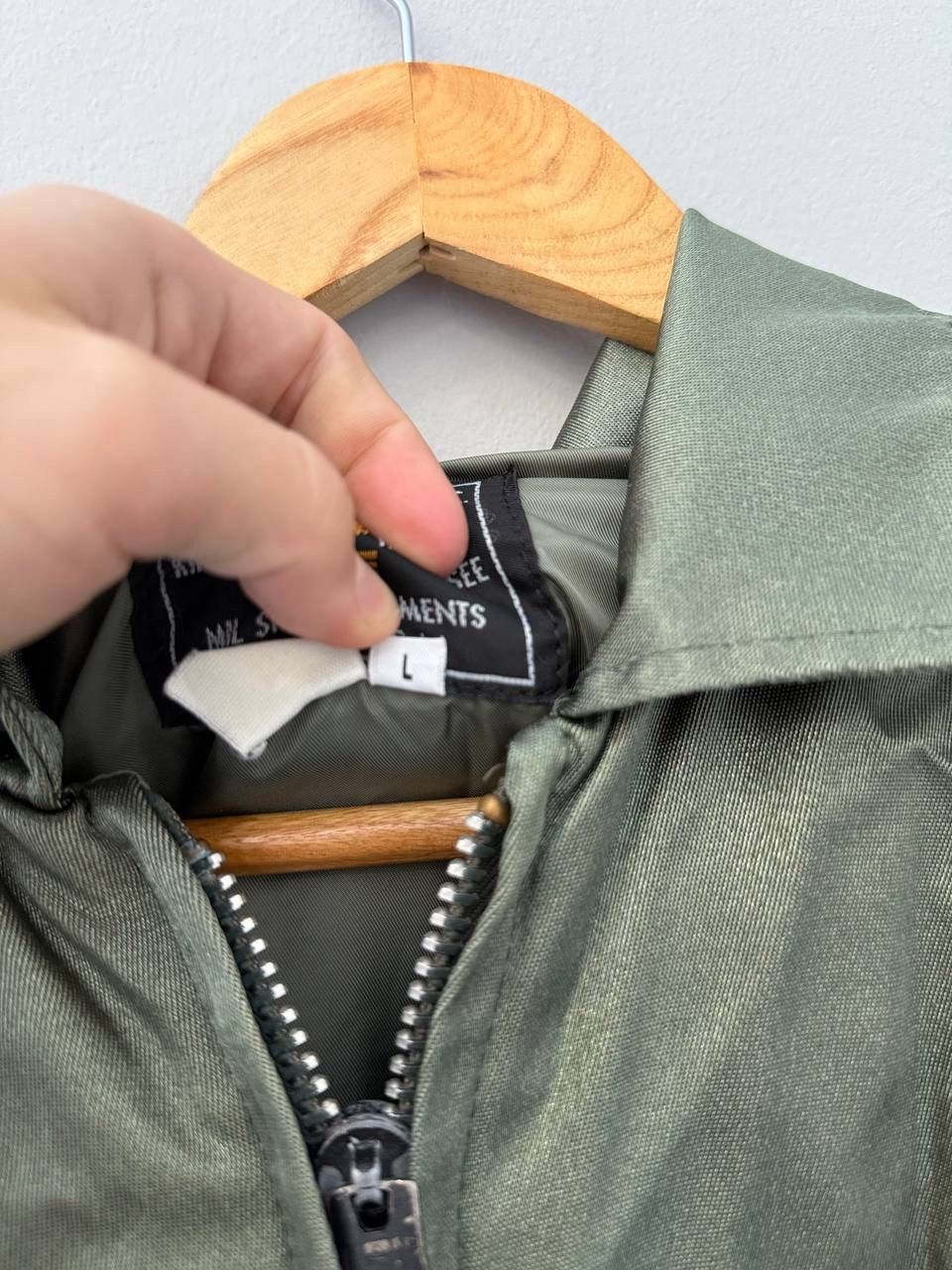 Alpha Industries Vintage Alpha Industries 1990s Made in USA Jacket Size US L / EU 52-54 / 3 - 6 Thumbnail