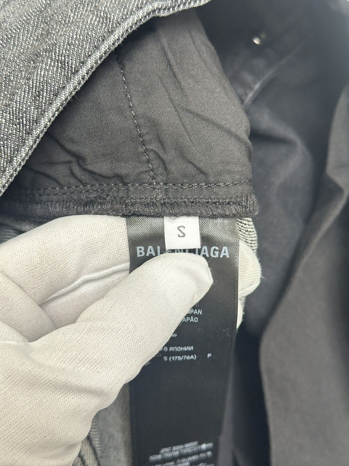 Balenciaga Balenciaga 50/50 Baggy & Flare Denim Pants Size US 30 / EU 46 - 8 Thumbnail