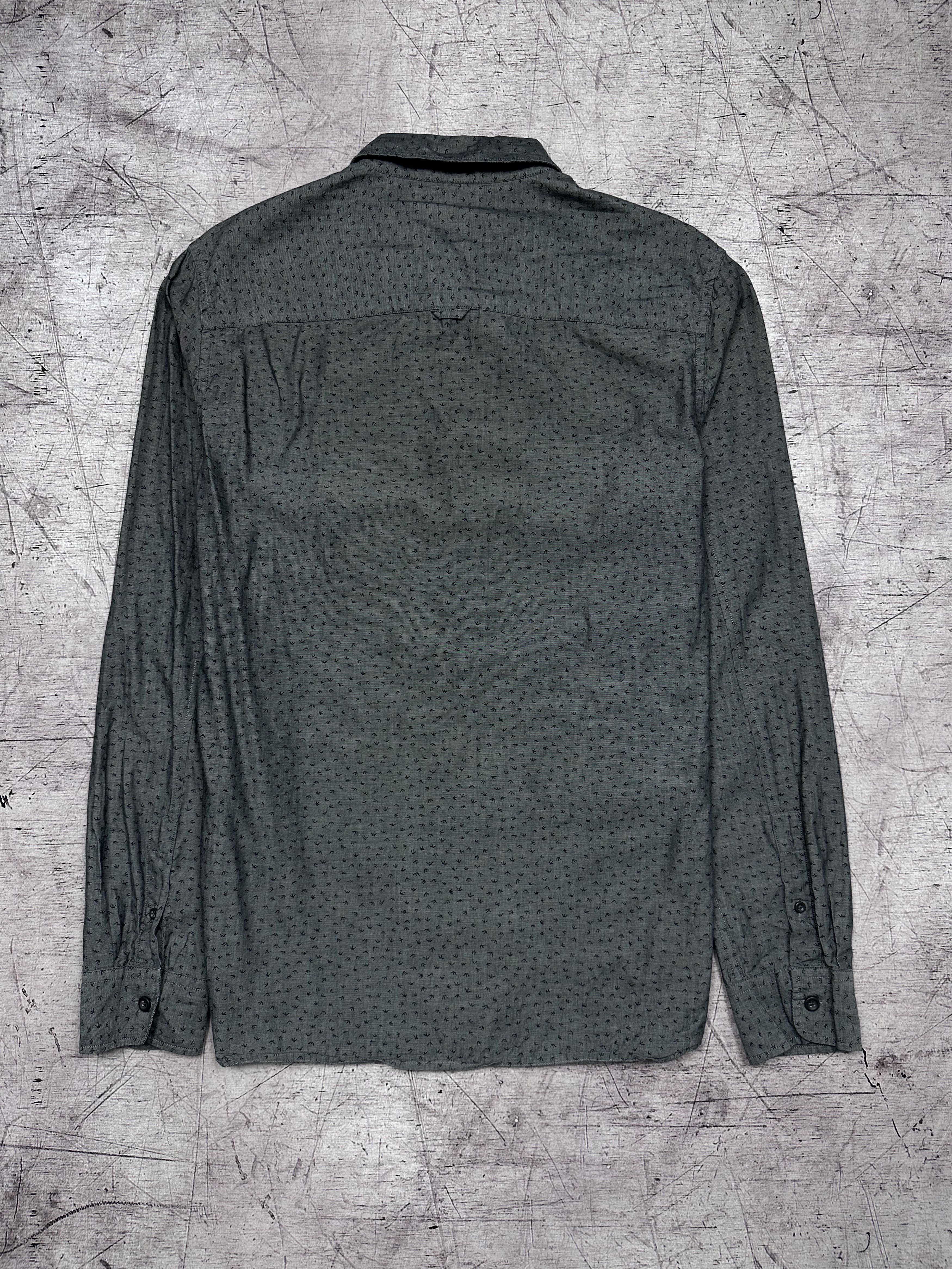 Allsaints Allsaints Centralia Mens Long Sleeve Shirt Size US S / EU 44-46 / 1 - 5 Thumbnail