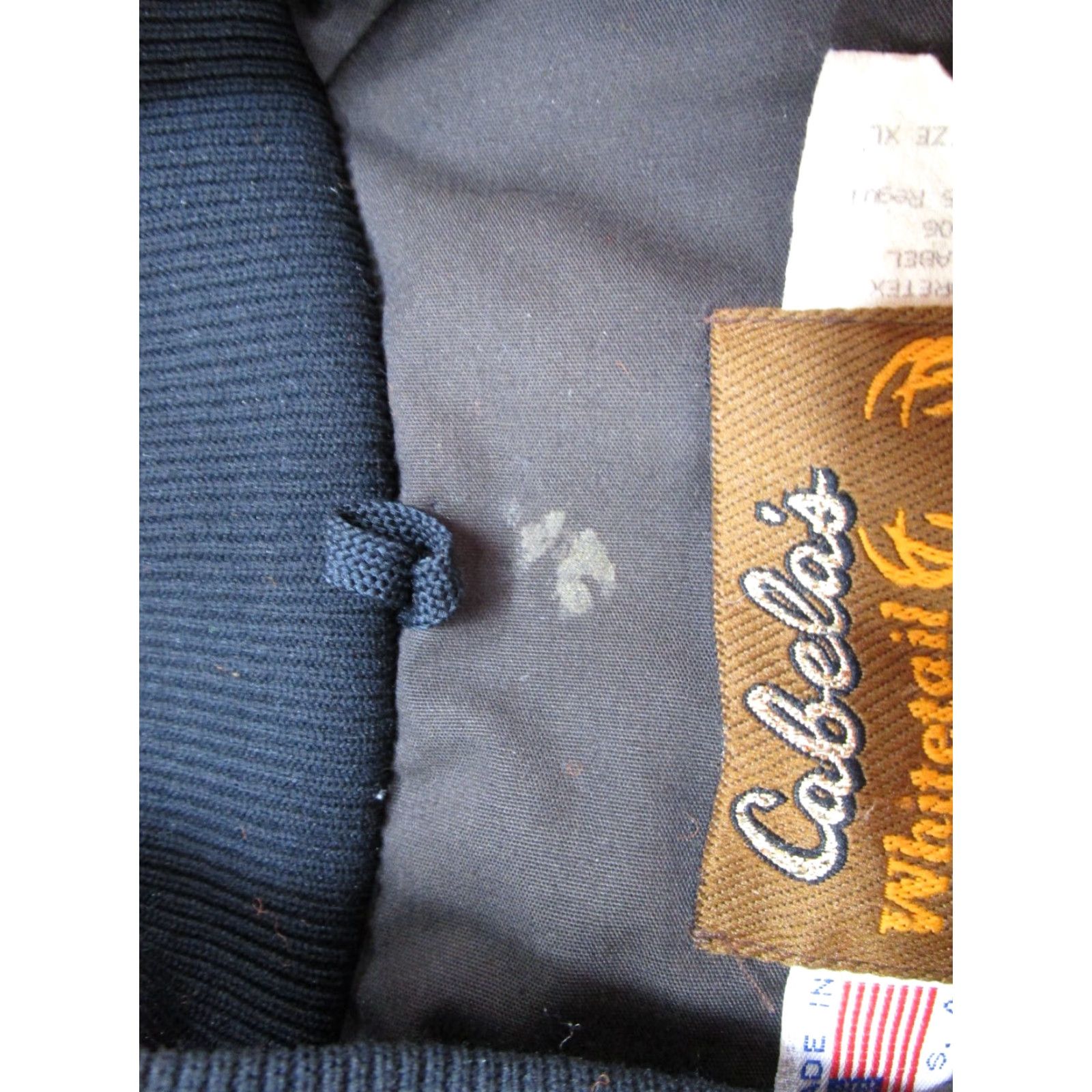 Vintage VTG Cabela's Whitetail Blaze Orange Thinsulate Goretex Jacket XL Hunting Orange Parka Mens Size US XL / EU 56 / 4 - 4 Thumbnail