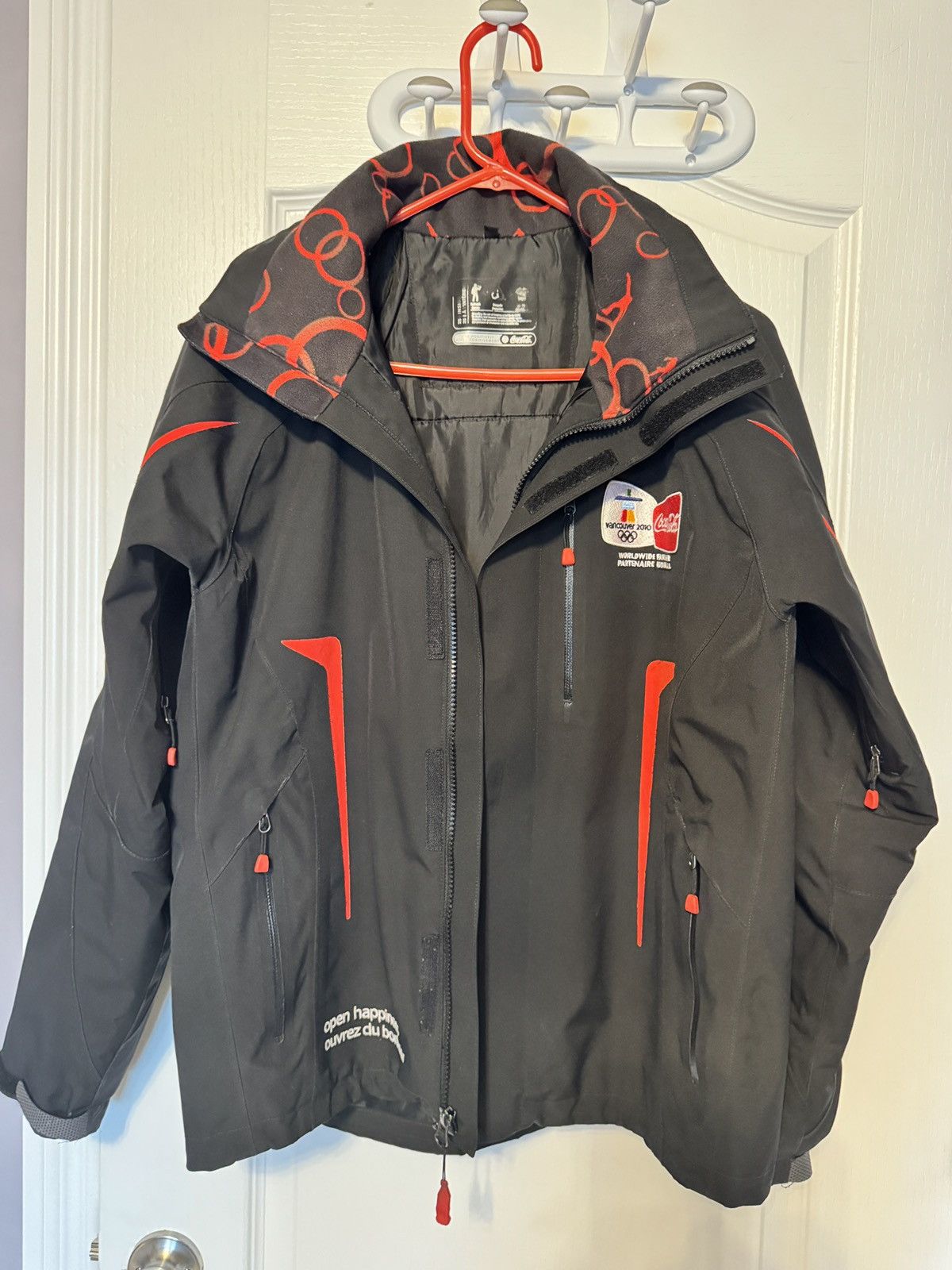 Other Vancouver 2010 Olympic Coca-Cola Technical Shell Jacket Size US S / EU 44-46 / 1 - 3 Thumbnail