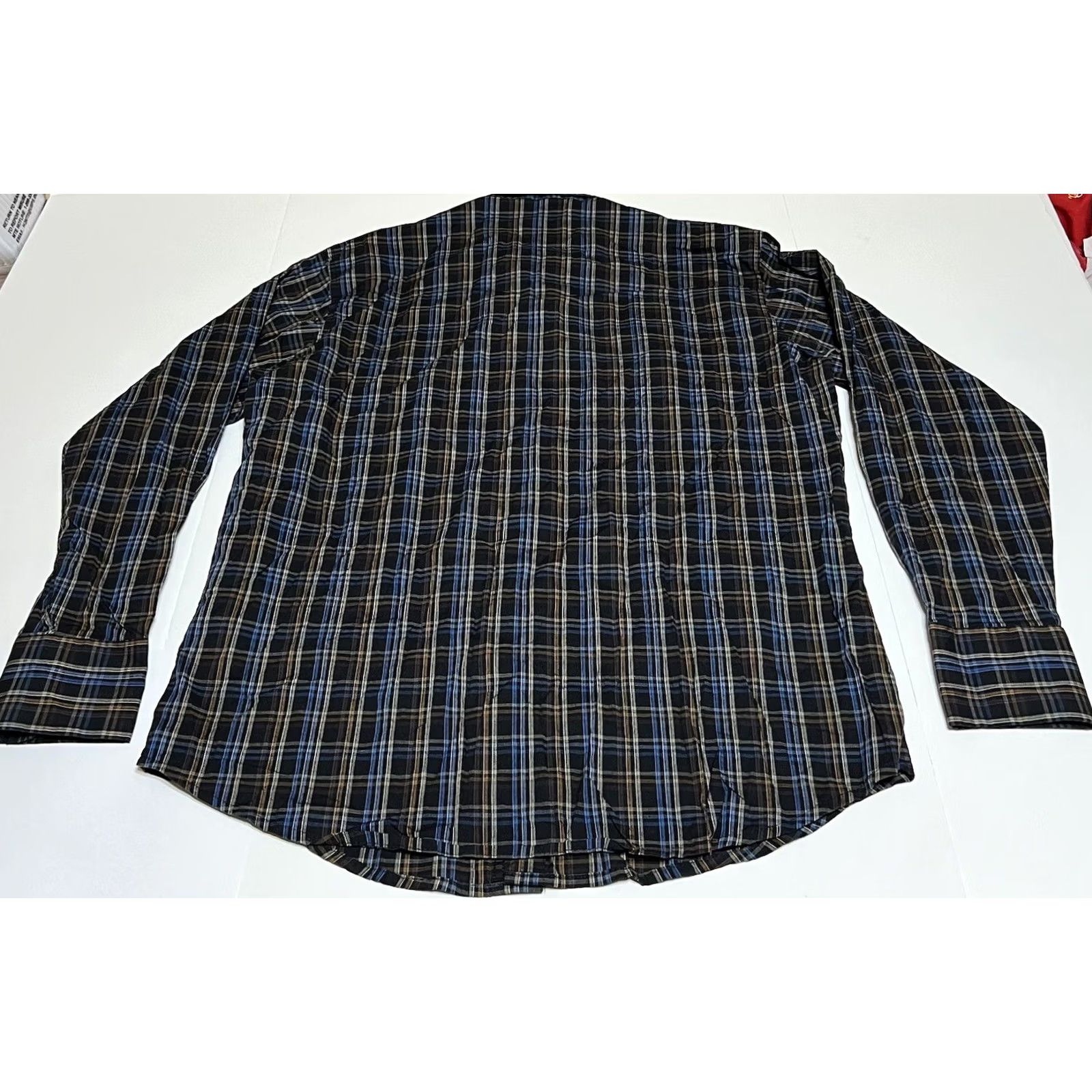 Wrangler Wrangler Western Long Sleeve Pearl Snap Multicolor Plaid Men's XL Size Shirt Size US XL / EU 56 / 4 - 3 Thumbnail