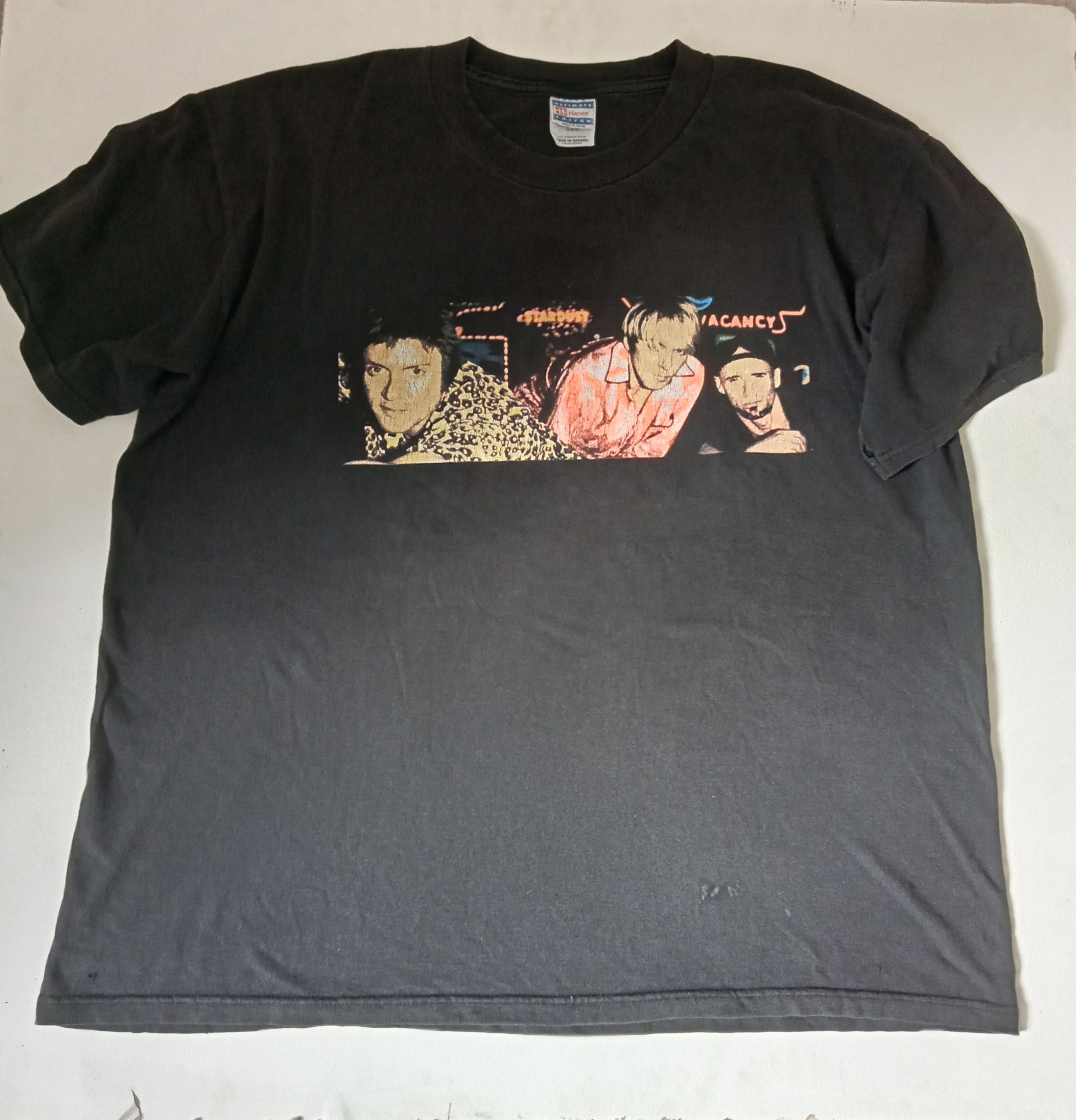image of Band Tees x Tour Tee Vintage Duran Duran Pop Trash World Tour T-Shirt in Black, Men's (Size XL)