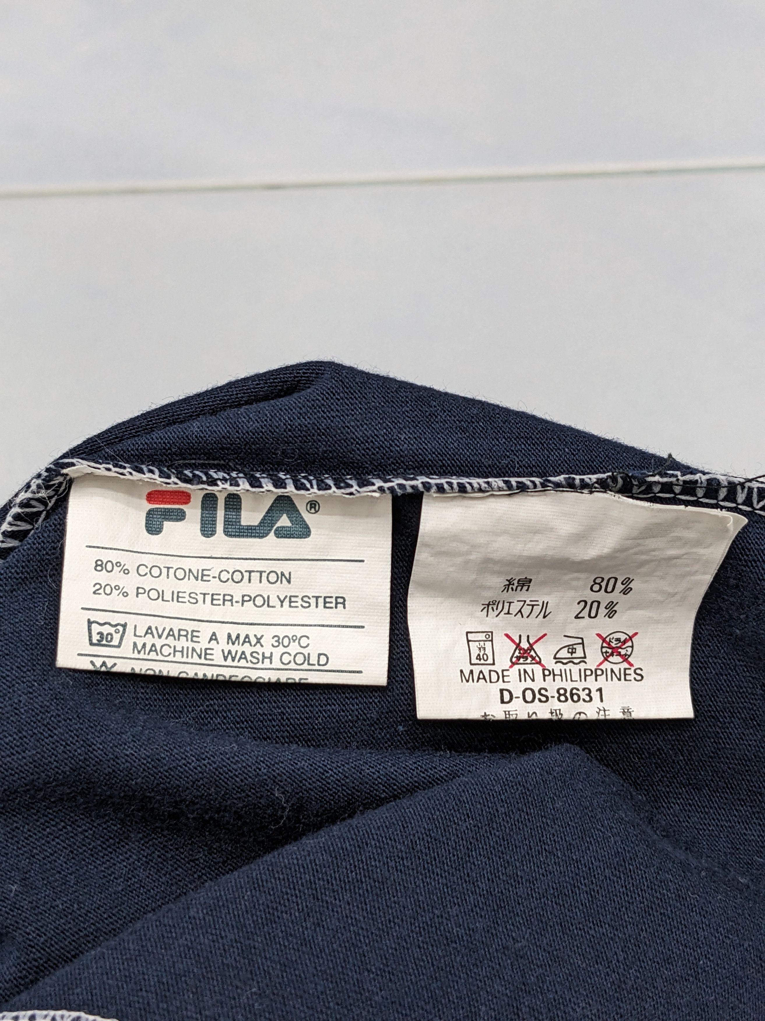 Fila Vintage Fila If Six Was Nine Tshirt Size US M / EU 48-50 / 2 - 11 Thumbnail