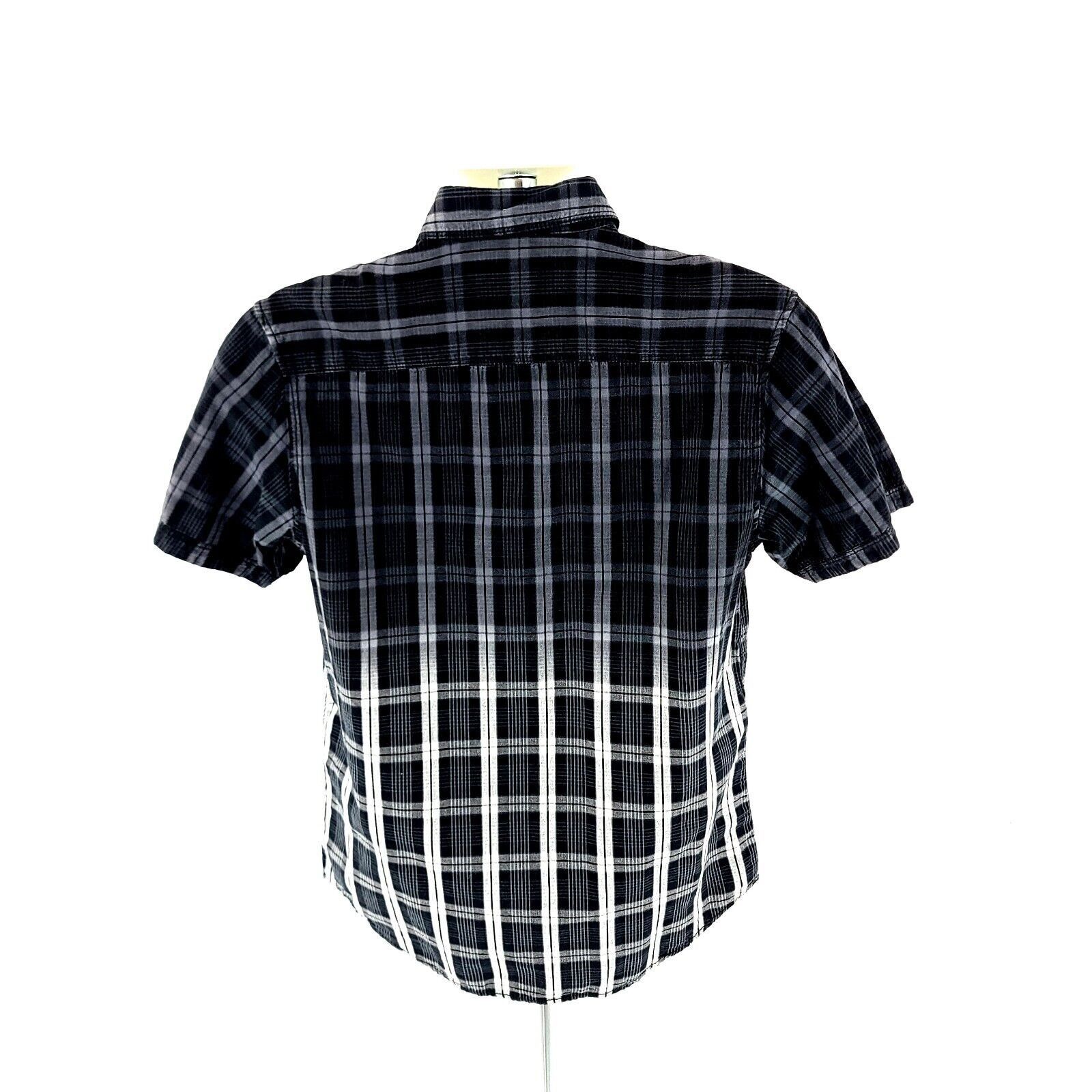 I.N.C INC International Concepts Black Gray Gradient Plaid Small C Size US S / EU 44-46 / 1 - 5 Thumbnail