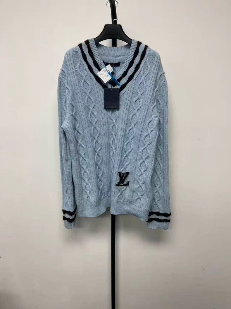Louis Vuitton LOUIS VUITTON x Tyler SS24 Logo Sweater Size US M / EU 48-50 / 2 - 1 Thumbnail