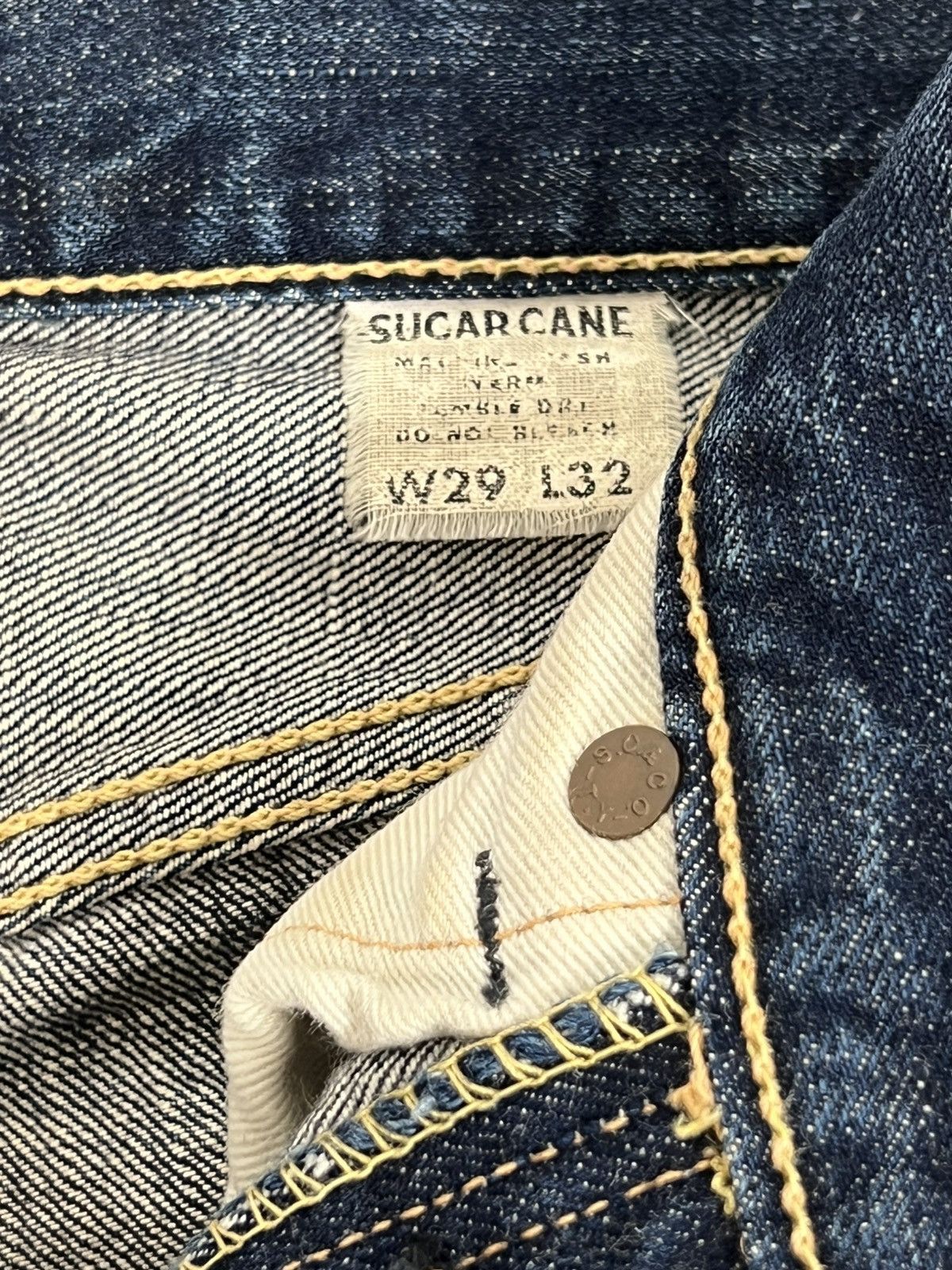 Sugar Cane Vintage Sugar Cane Union Star Jeans Size US 29 - 10 Thumbnail