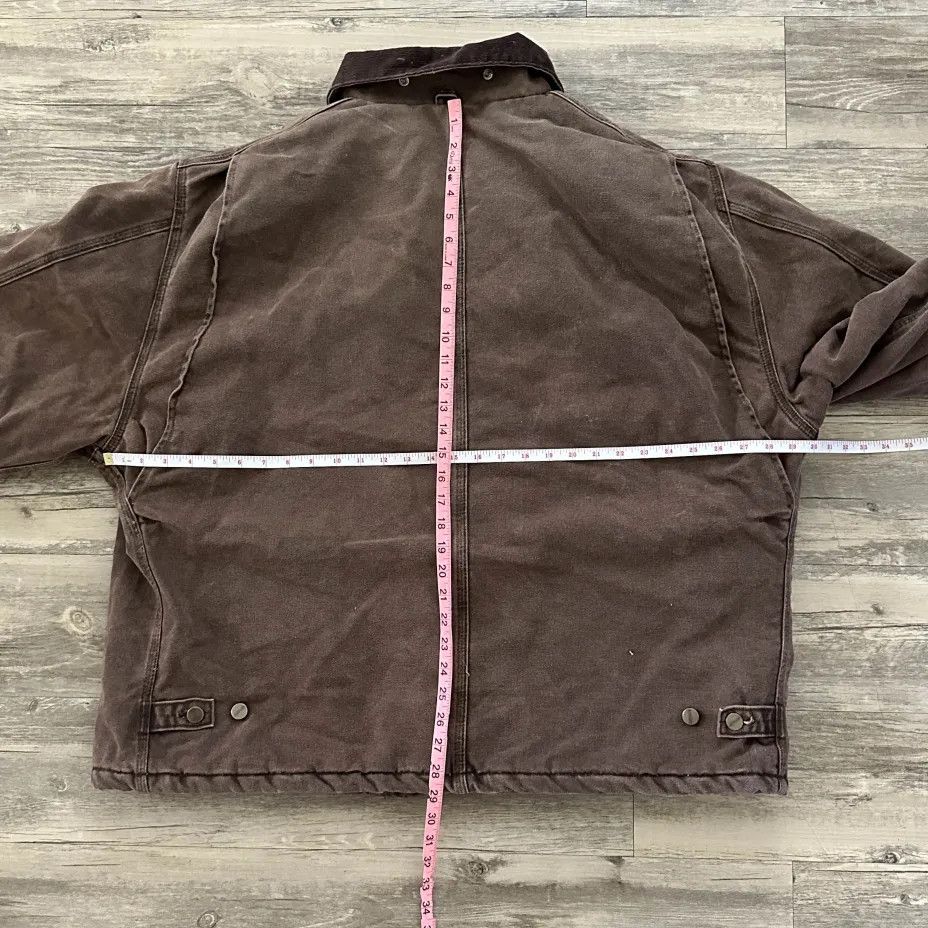 Carhartt Vintage Carhartt J22CHT Chocolate Arctic Detroit Jacket Size US XXL / EU 58 / 5 - 5 Thumbnail