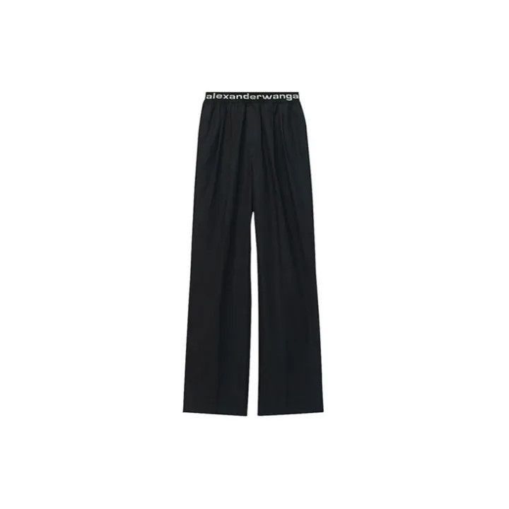 Alexander Wang Alexander Wang Black Wide-Leg Casual Pants - Size 23" - 2 Thumbnail