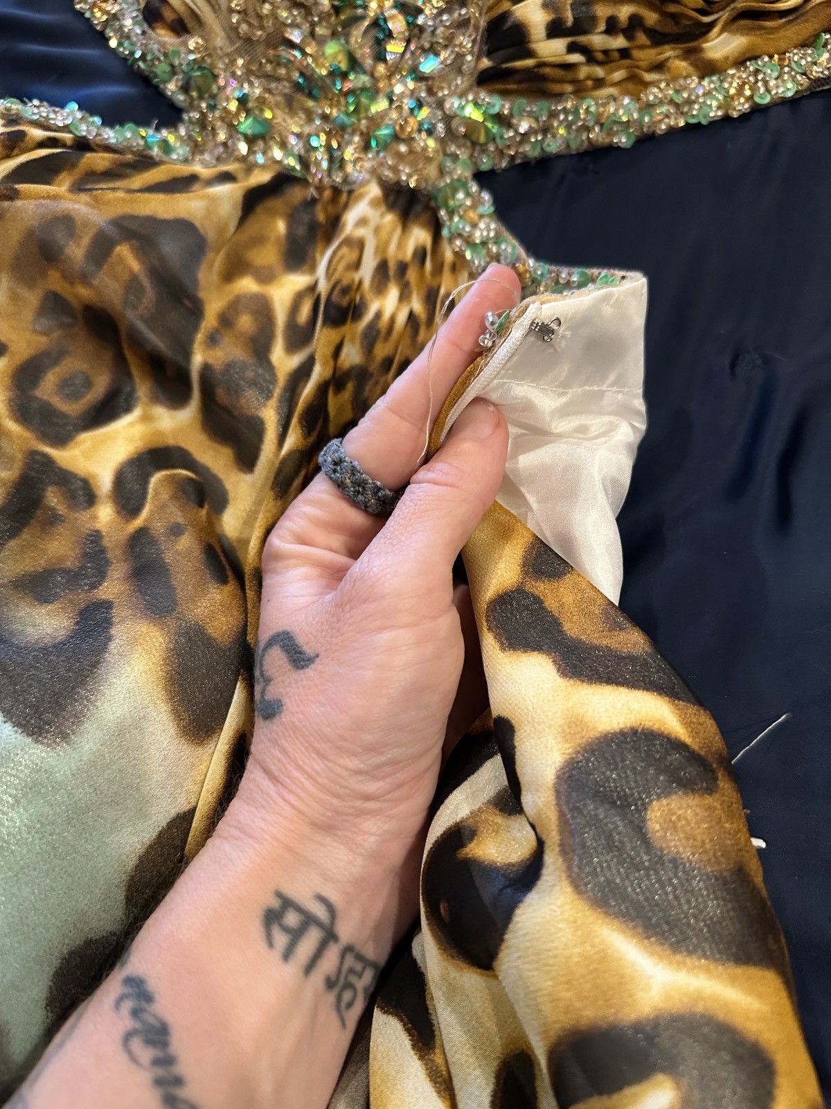 Other Leopard Gown Size S / US 4 / IT 40 - 5 Thumbnail