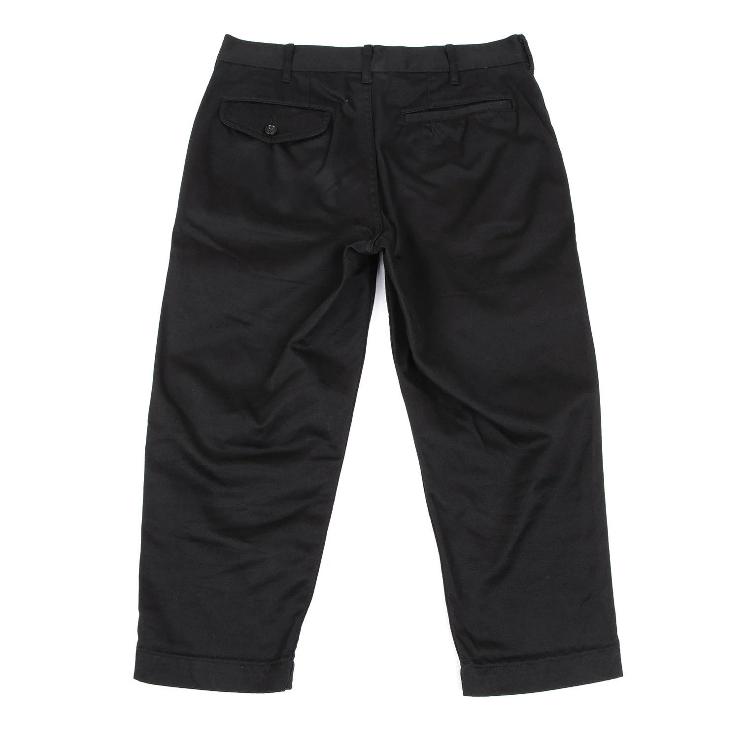 Comme des Garcons Homme Plus Cotton Tapered Pants in Black, Size XS Size US 30 / EU 46 - 9 Thumbnail