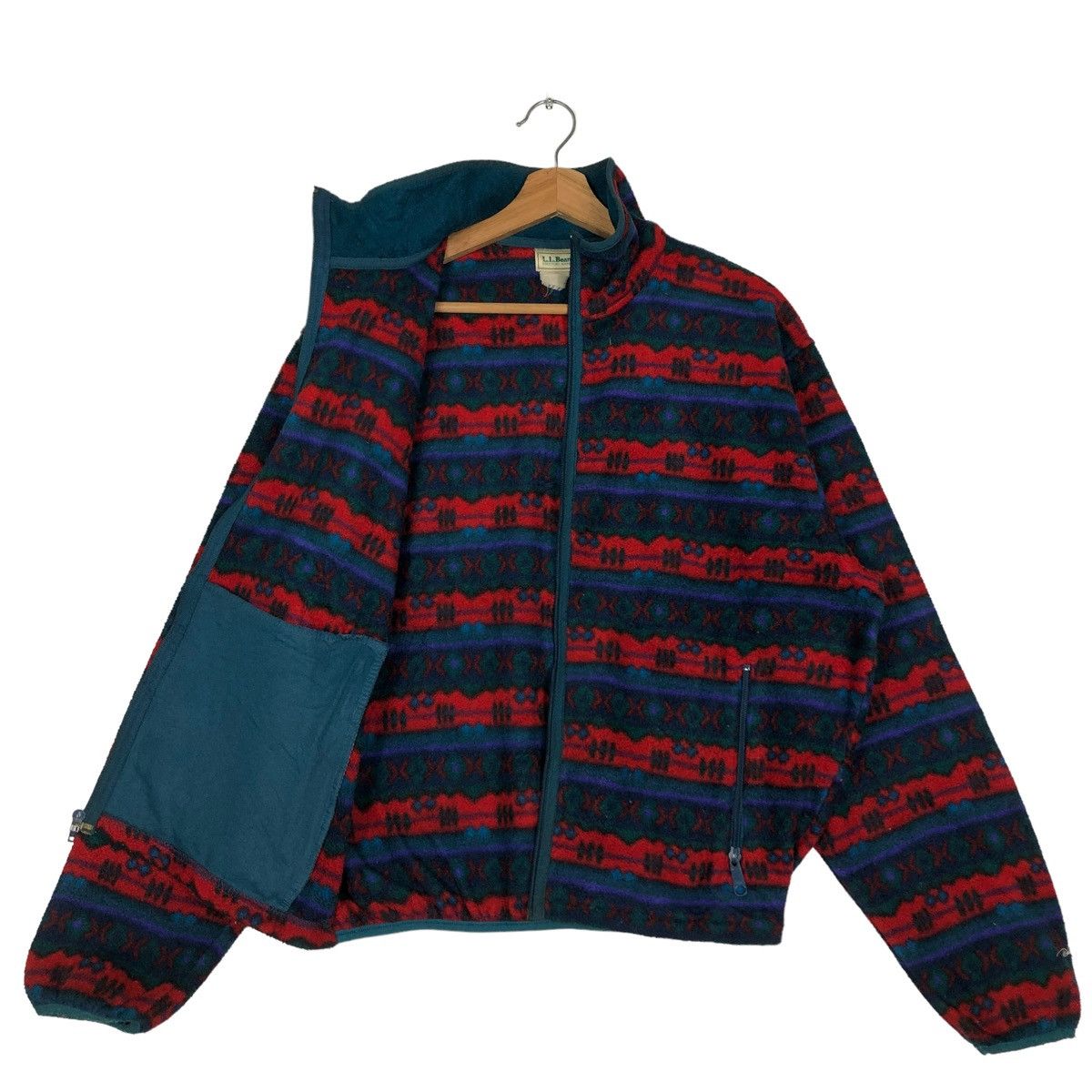 Japanese Brand 🔥VTG NATIVE NAVAJO BOMBER JACKET L.L.BEAN FREEPORT MAINE Size US M / EU 48-50 / 2 - 11 Thumbnail