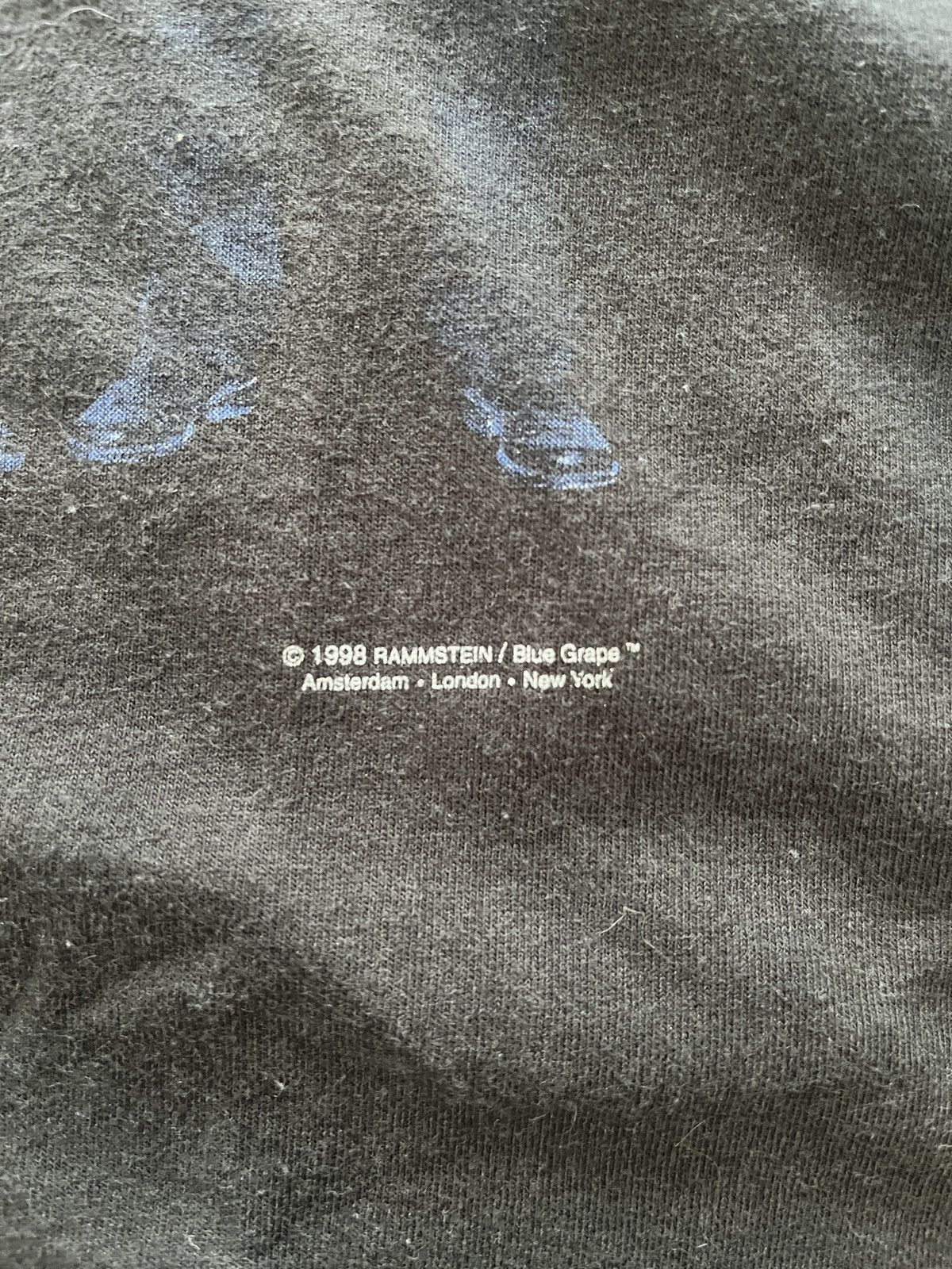 Band Tees 1998 Rammstein t-shirt xl Size US XL / EU 56 / 4 - 4 Thumbnail