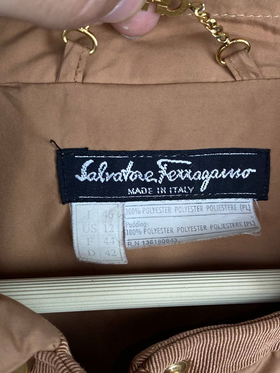 Salvatore Ferragamo Salvatore Ferragamo Baroque Quilts Jacket Size L / US 10 / IT 46 - 4 Thumbnail