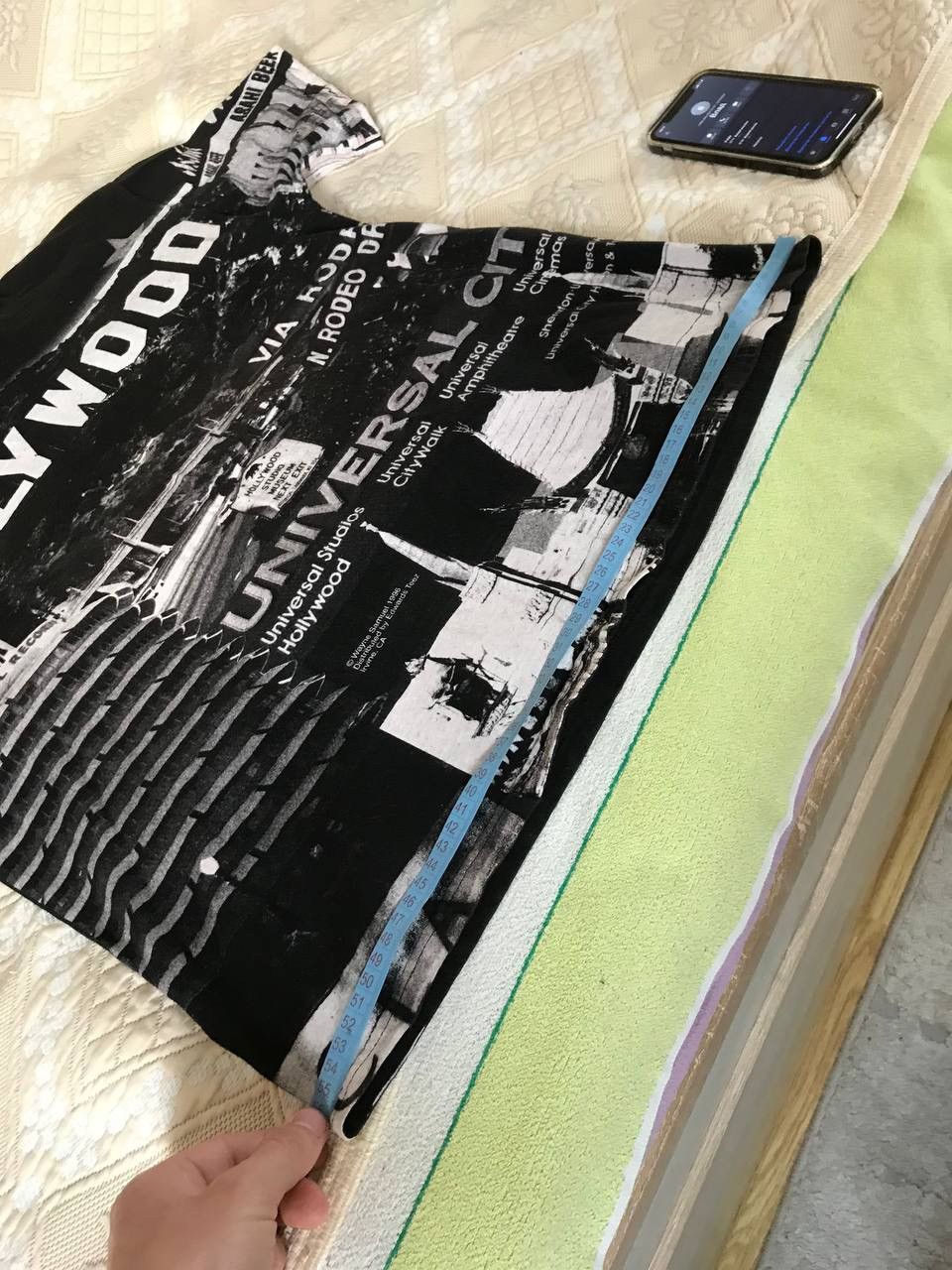 Other 🔥 VINTAGE 1996 WAYNE SAMUEL HOLLYWOOD ALL OVER PRINT T SHIRT Size US L / EU 52-54 / 3 - 10 Thumbnail