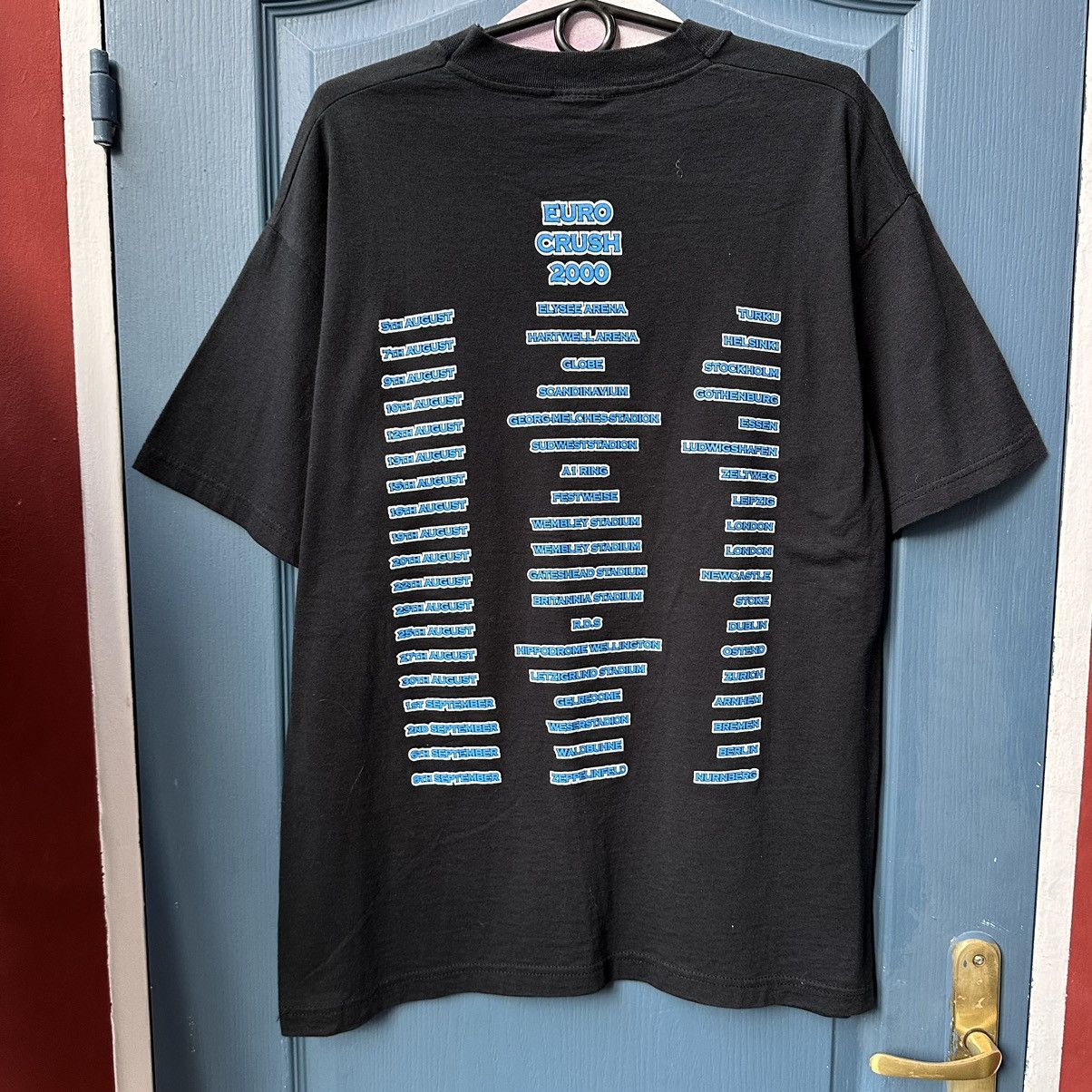 Band Tees × Bon Jovi × Vintage Bon Jovi 2000 Euro Crash tour tee rockband metal tshirt USA Size US L / EU 52-54 / 3 - 2 Thumbnail