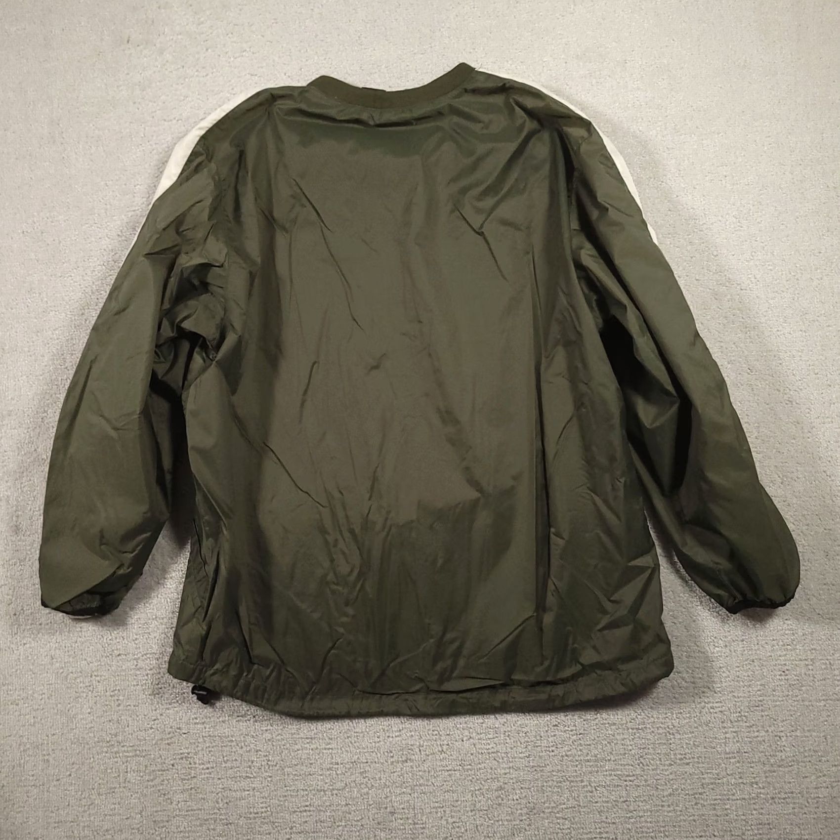 Nike VINTAGE Nike Center Swoosh Jacket Mens XL Green Golf Windbreaker Pullover 90s Size US XL / EU 56 / 4 - 4 Thumbnail