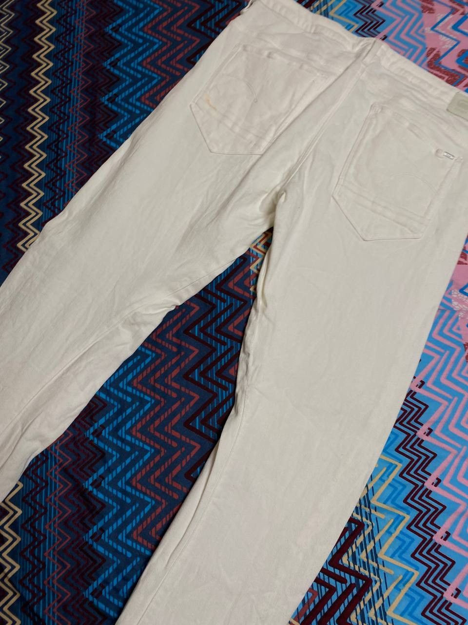 G-Star × Japanese Brand × Vintage Vintage Y2K G-Star Washed Super Slim Japan Denim Pants Size US 30 / EU 46 - 20 Thumbnail