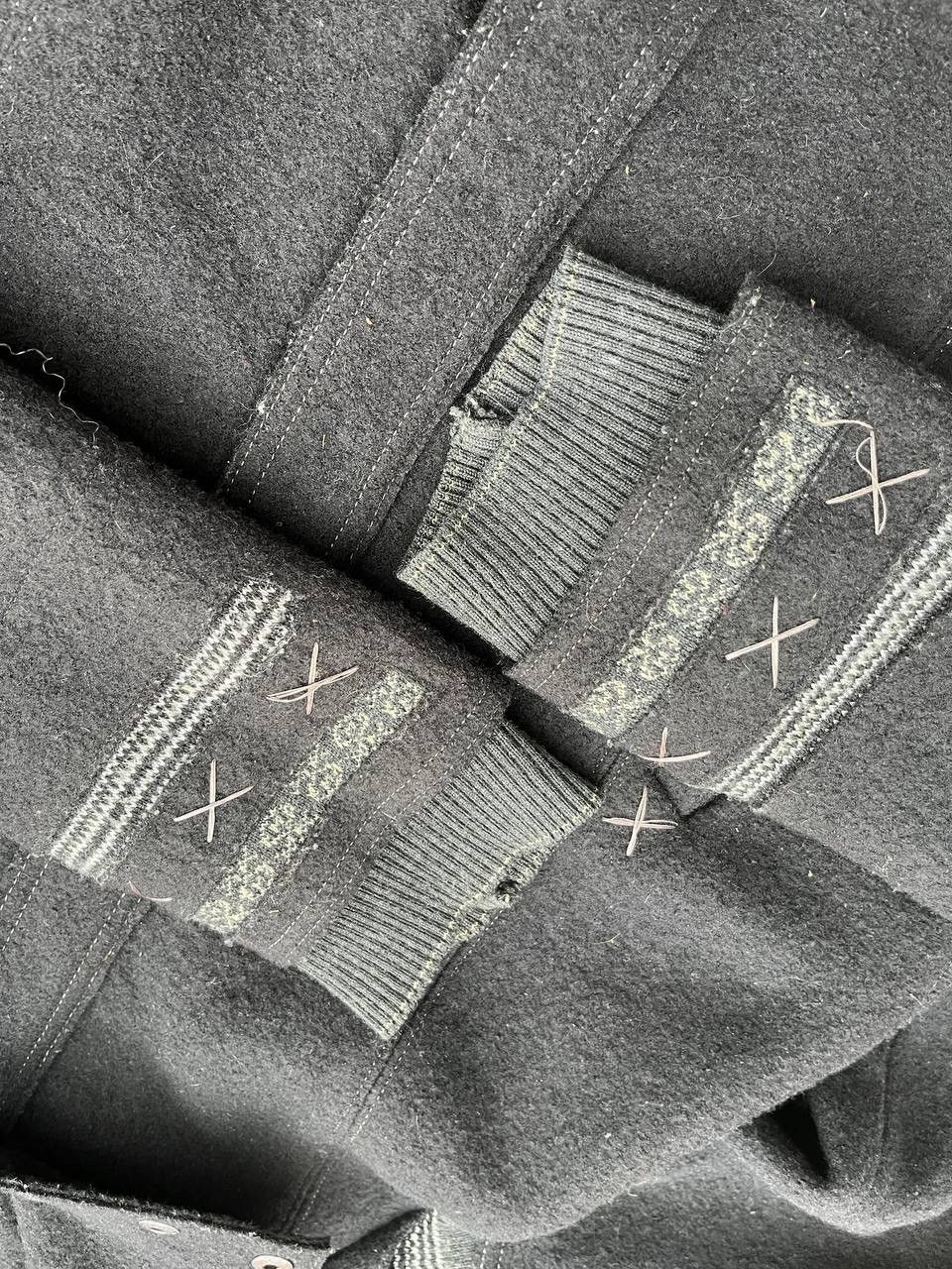 Marithe + Francois Girbaud Vintage rare Marithe Francois Girbaud wool jacket 00s Size M / US 6-8 / IT 42-44 - 9 Thumbnail