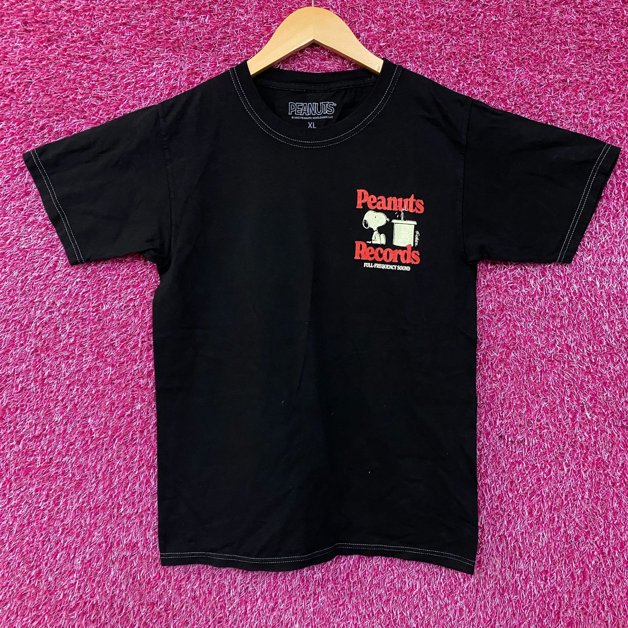 Peanuts Peanuts Records Full-Frequency Sound Graphic T-Shirt XL Size US XL / EU 56 / 4 - 2 Thumbnail