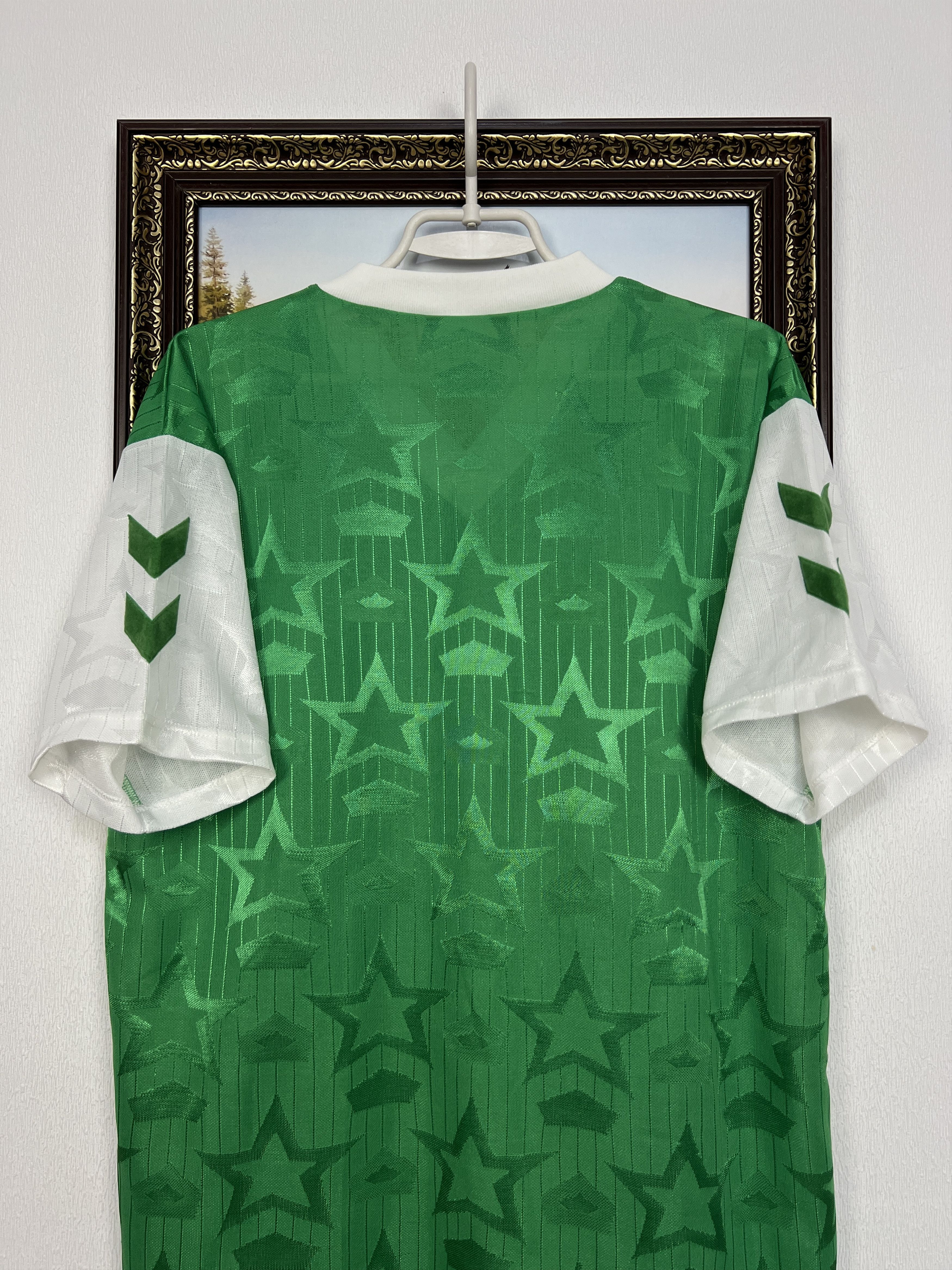 Hummel Lithuania Away football shirt 1998 Soccer Jersey National Size US L / EU 52-54 / 3 - 11 Thumbnail