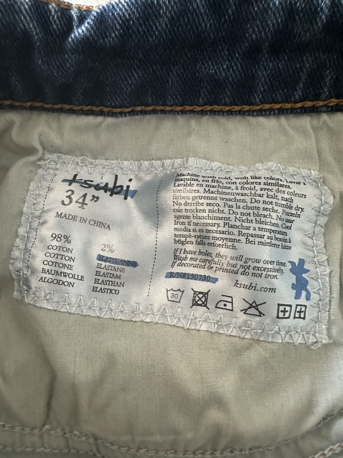 Ksubi Ksubi Chitch Pure Dynamite Slim Fit Size US 34 / EU 50 - 5 Thumbnail